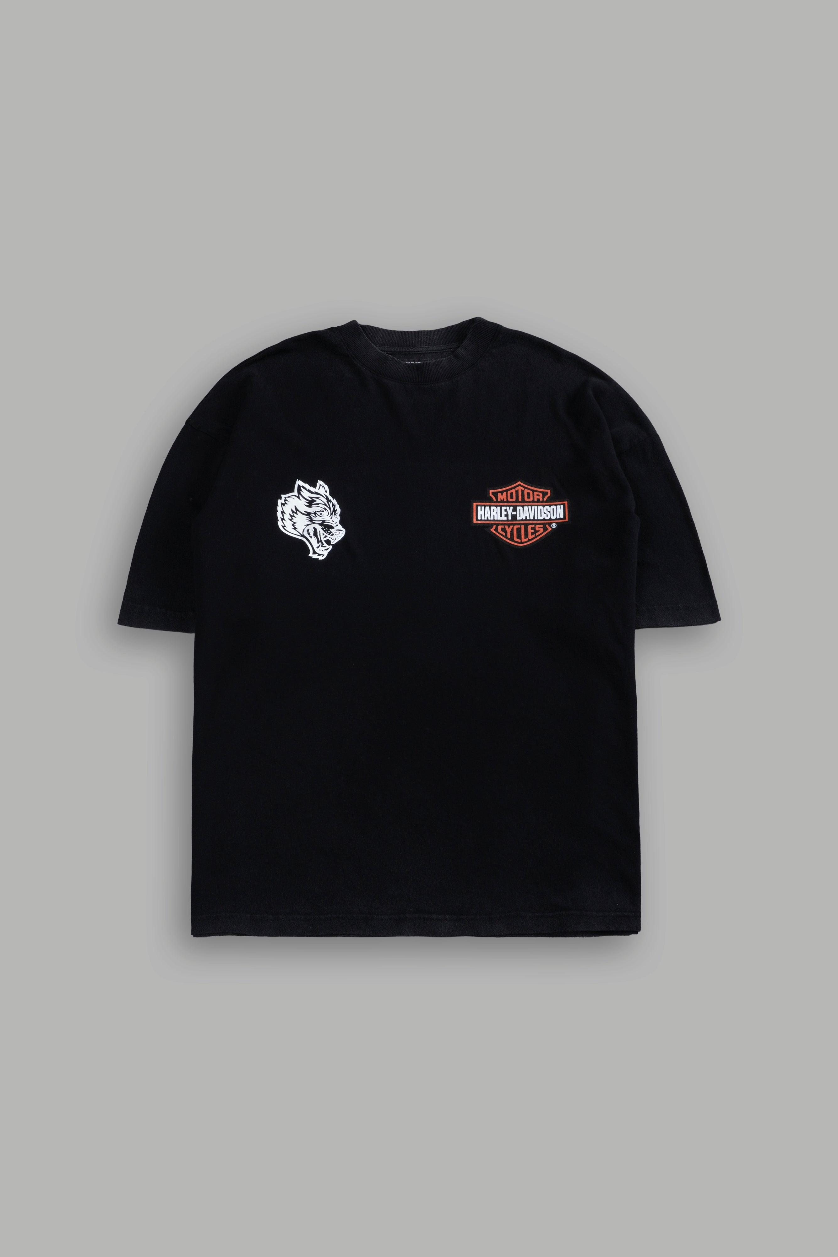 The Snake & The Wolf "Premium" Oversized Tee in Black