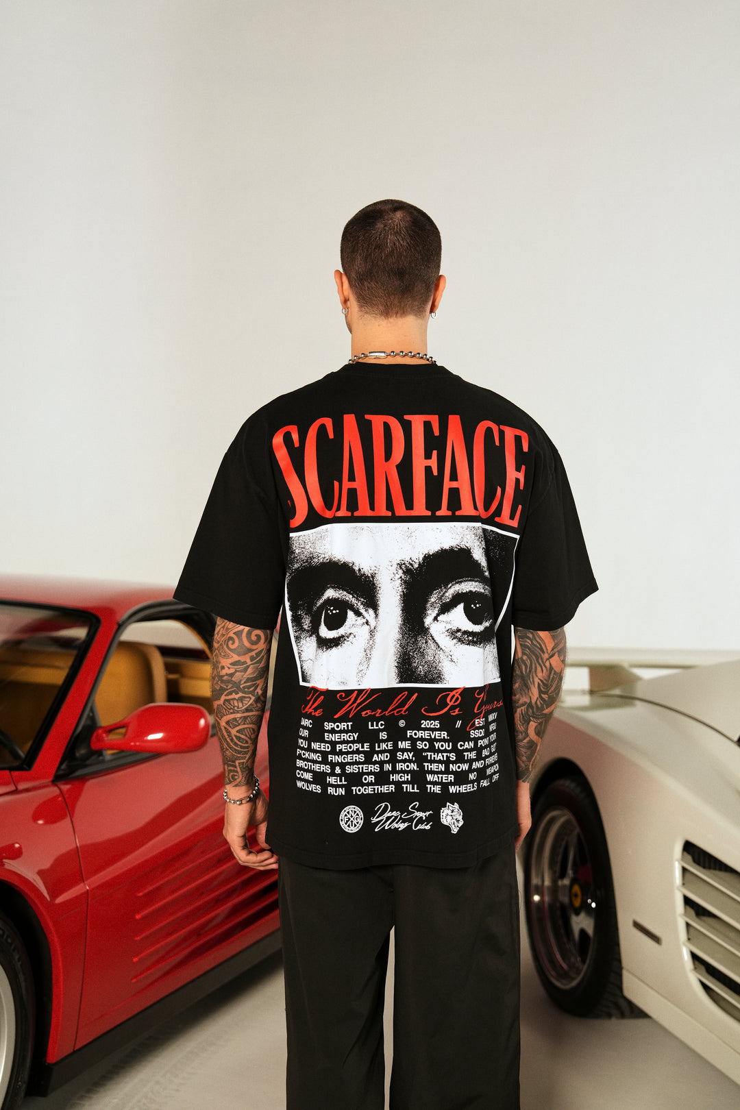 The Eyes Chico "Grunge" Tee in Black