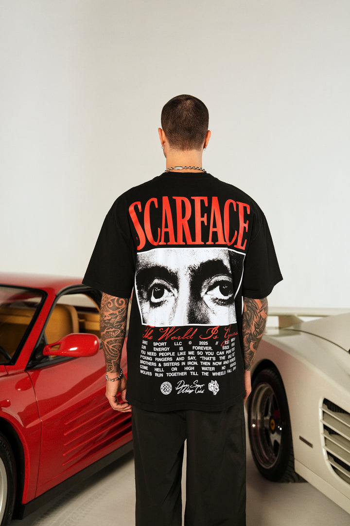 The Eyes Chico "Grunge" Tee in Black