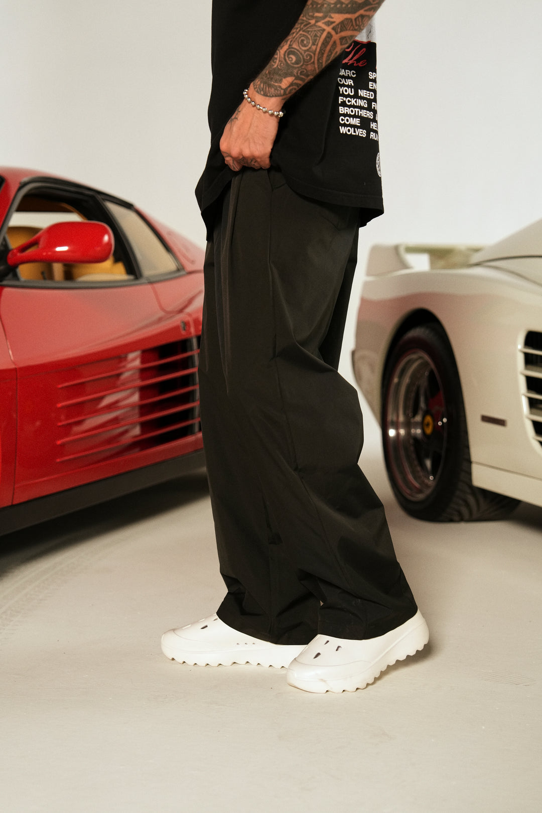Loyalty Patch Hadi Pants in Black