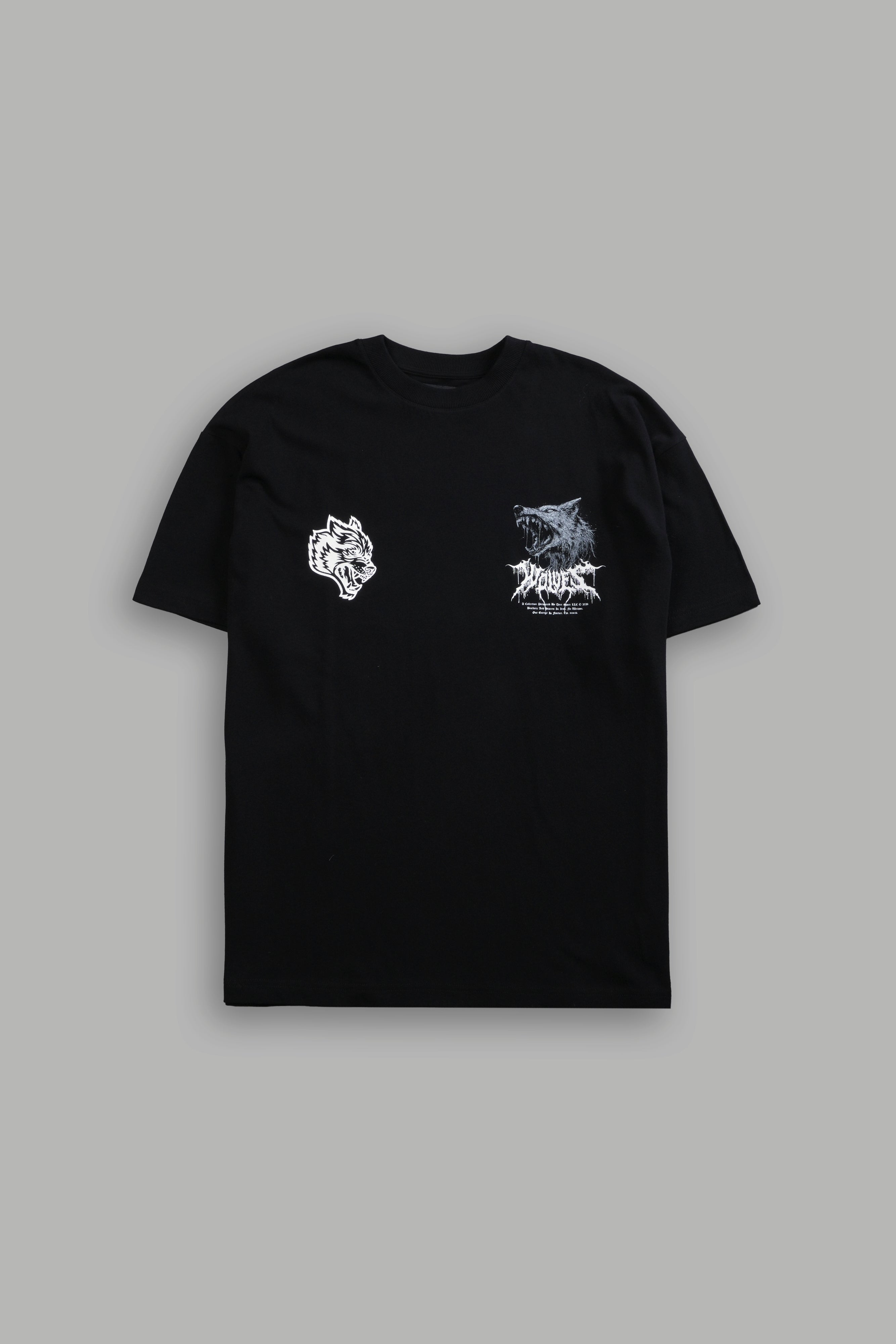 Fenrir Storm "Premium" Oversized Tee in Black