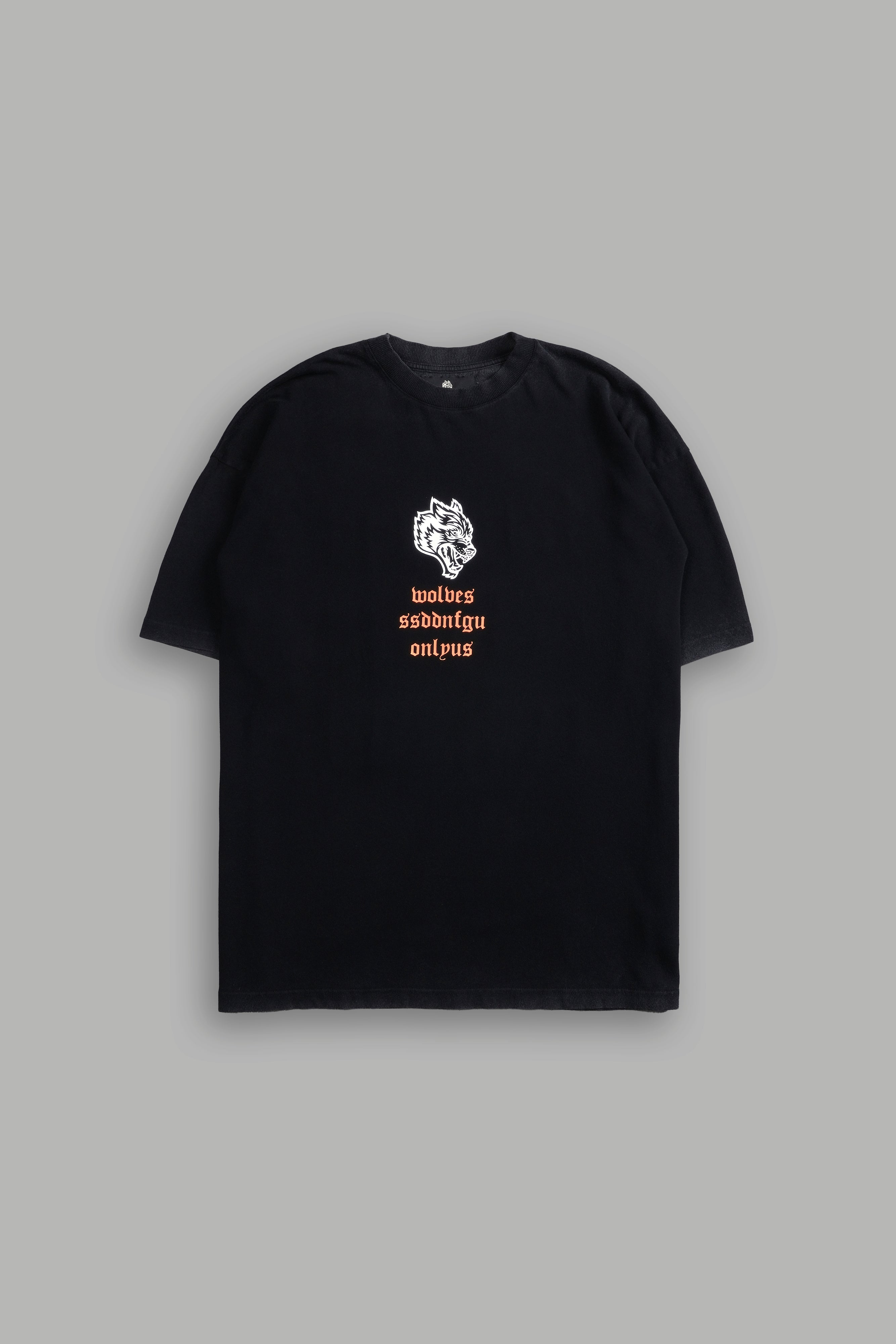 Desert Howl "Premium" Oversized Tee in Black