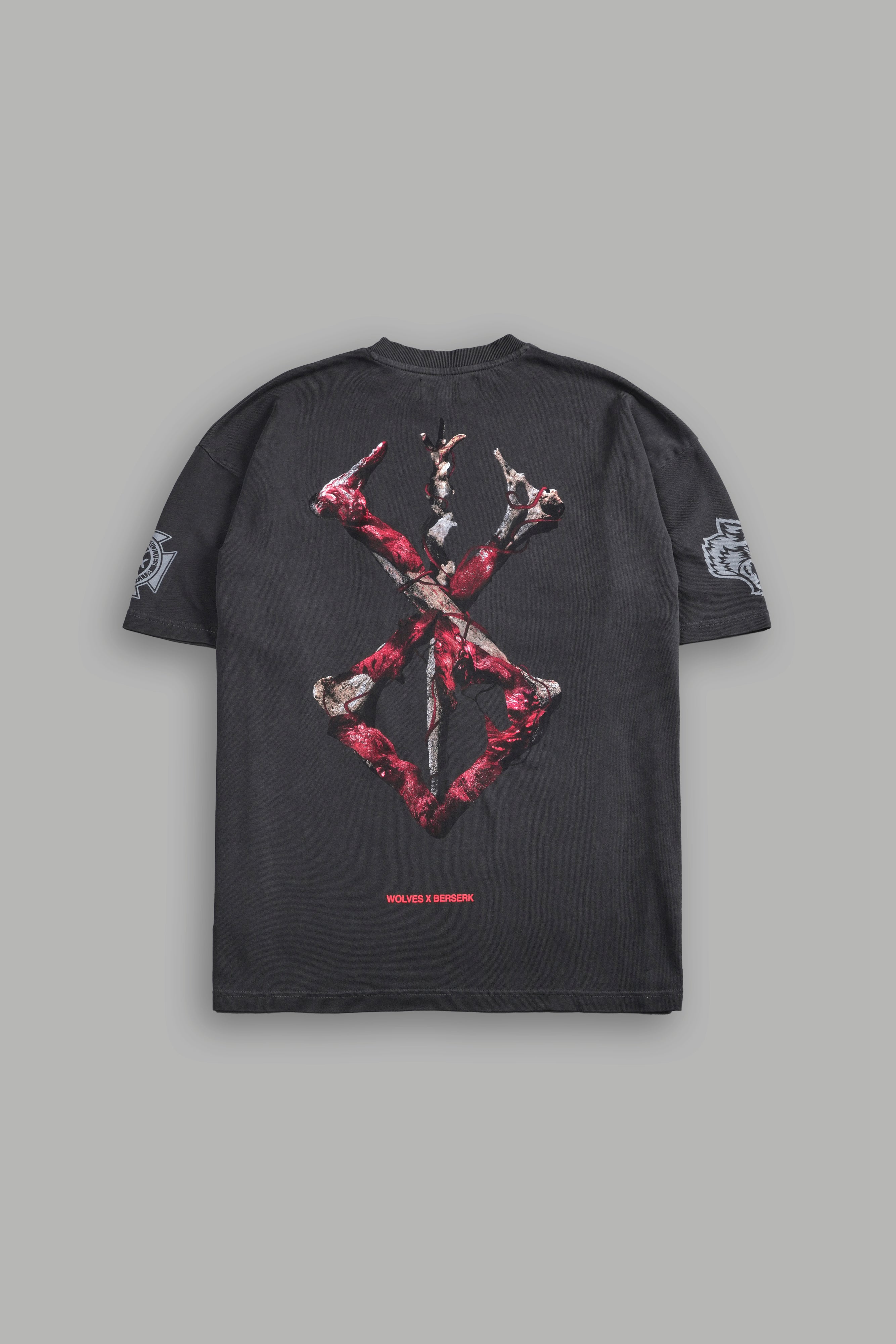 Brand of Sacrifice "Premium" Oversized Tee in Wolf Gray