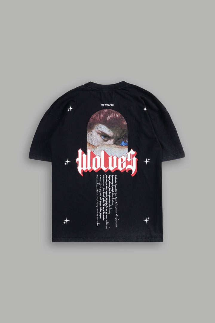 Now and Forever V2 "Premium" Oversized Tee in Black