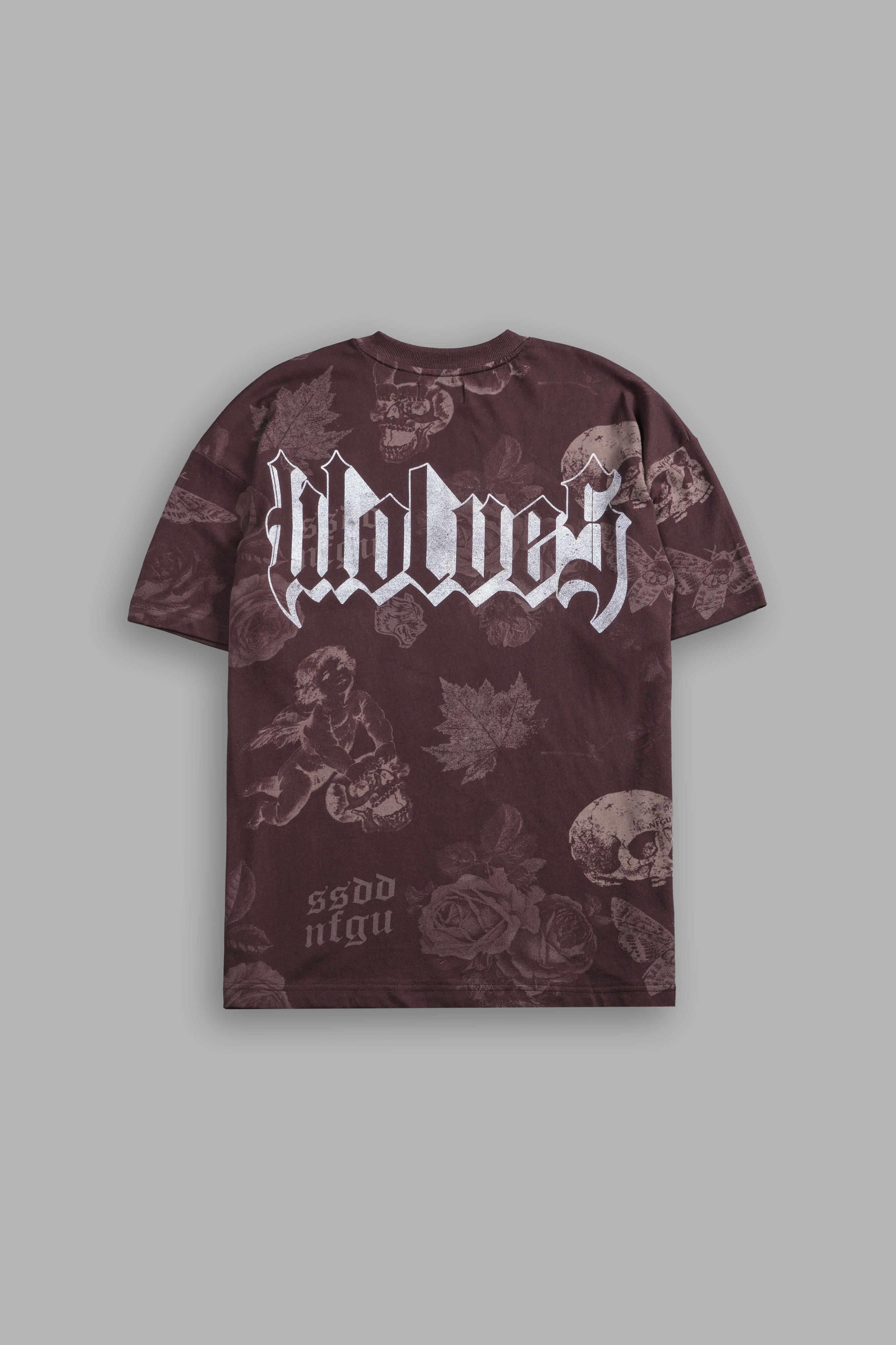 DarcLetter "Pump Cover" Tee in Vanitas Flora
