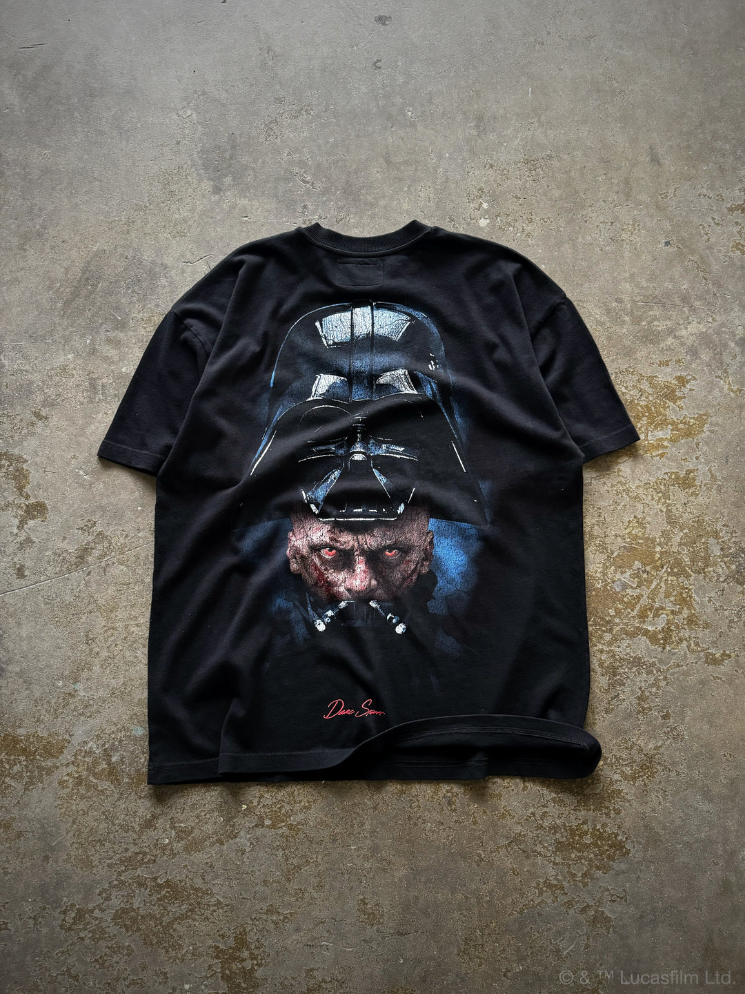 Ashes Of The Dark "Premium" Oversized Tee in Black