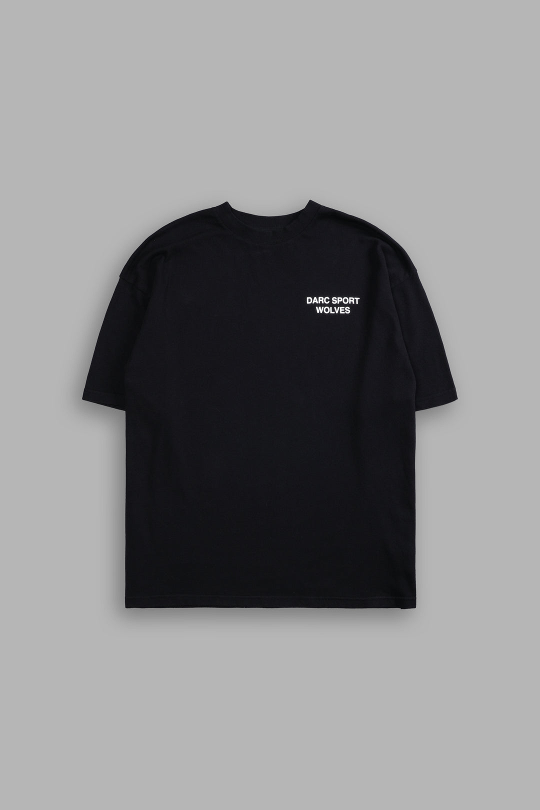 Darc Sport Wolves "Premium" Oversized Tee in Black