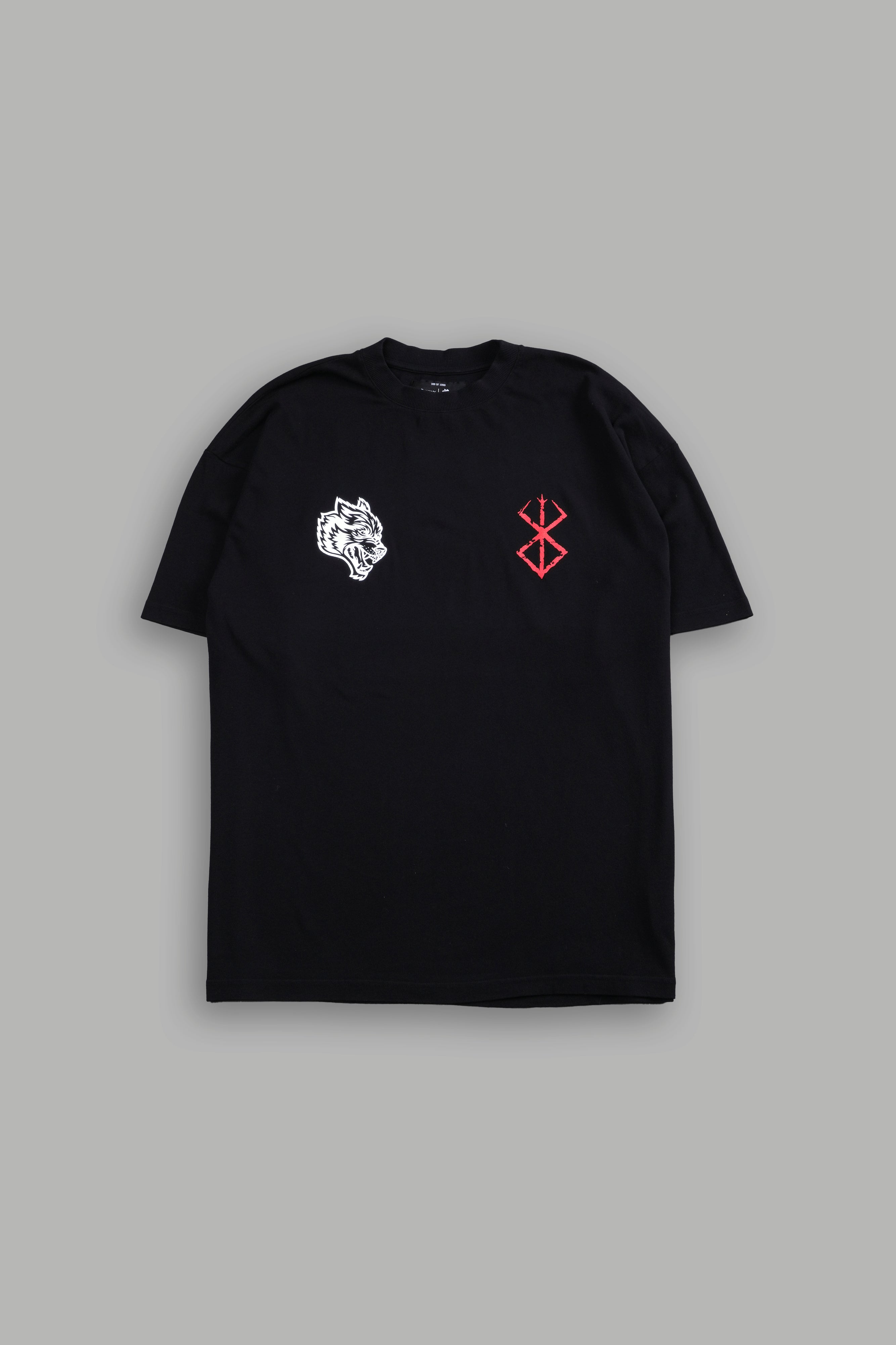 Dragon Slayer "Premium" Oversized Tee in Black