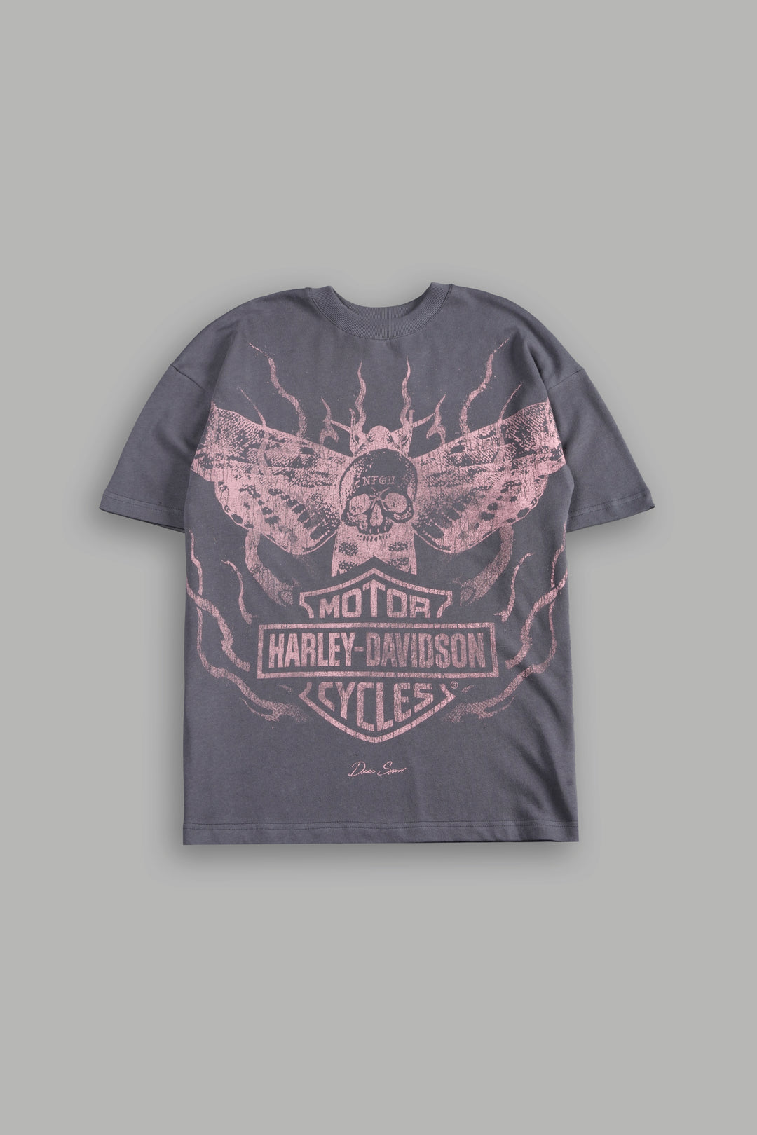 H-D Moth Inferno Pump Cover in Slate Gray