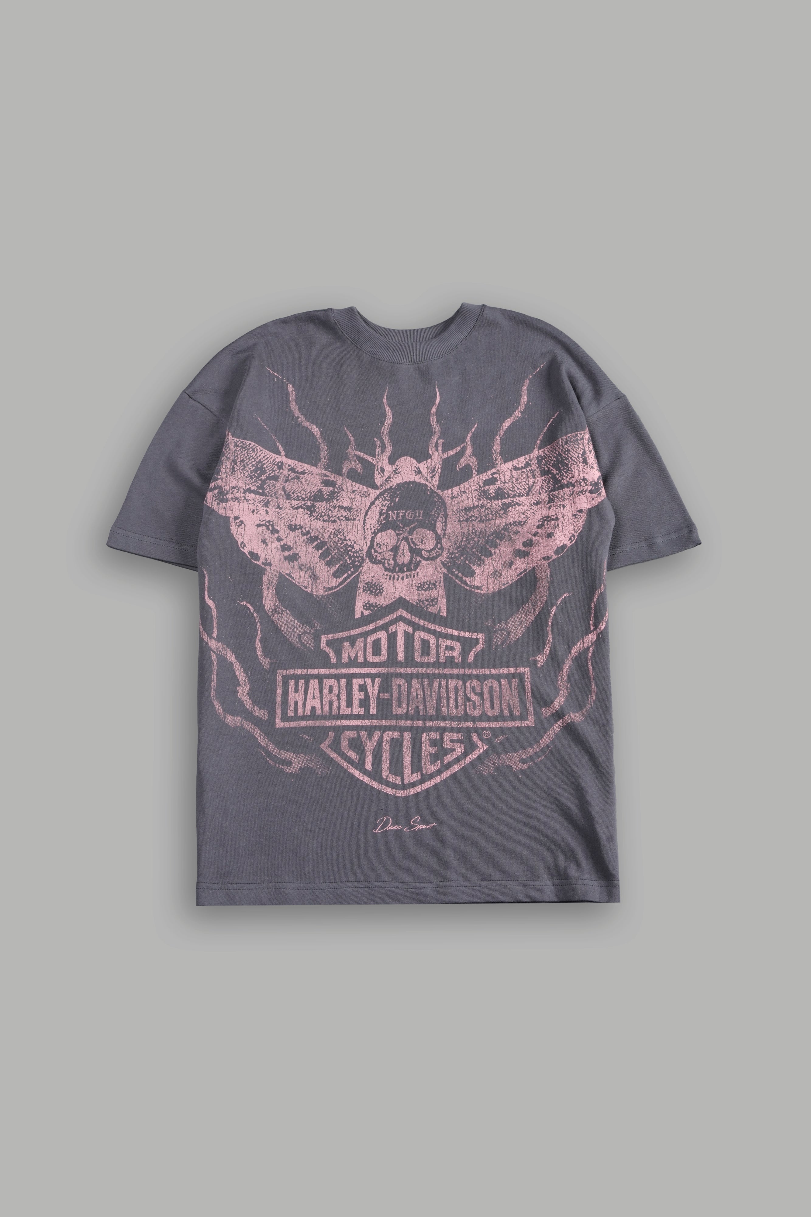 H-D Moth Inferno Pump Cover in Slate Gray