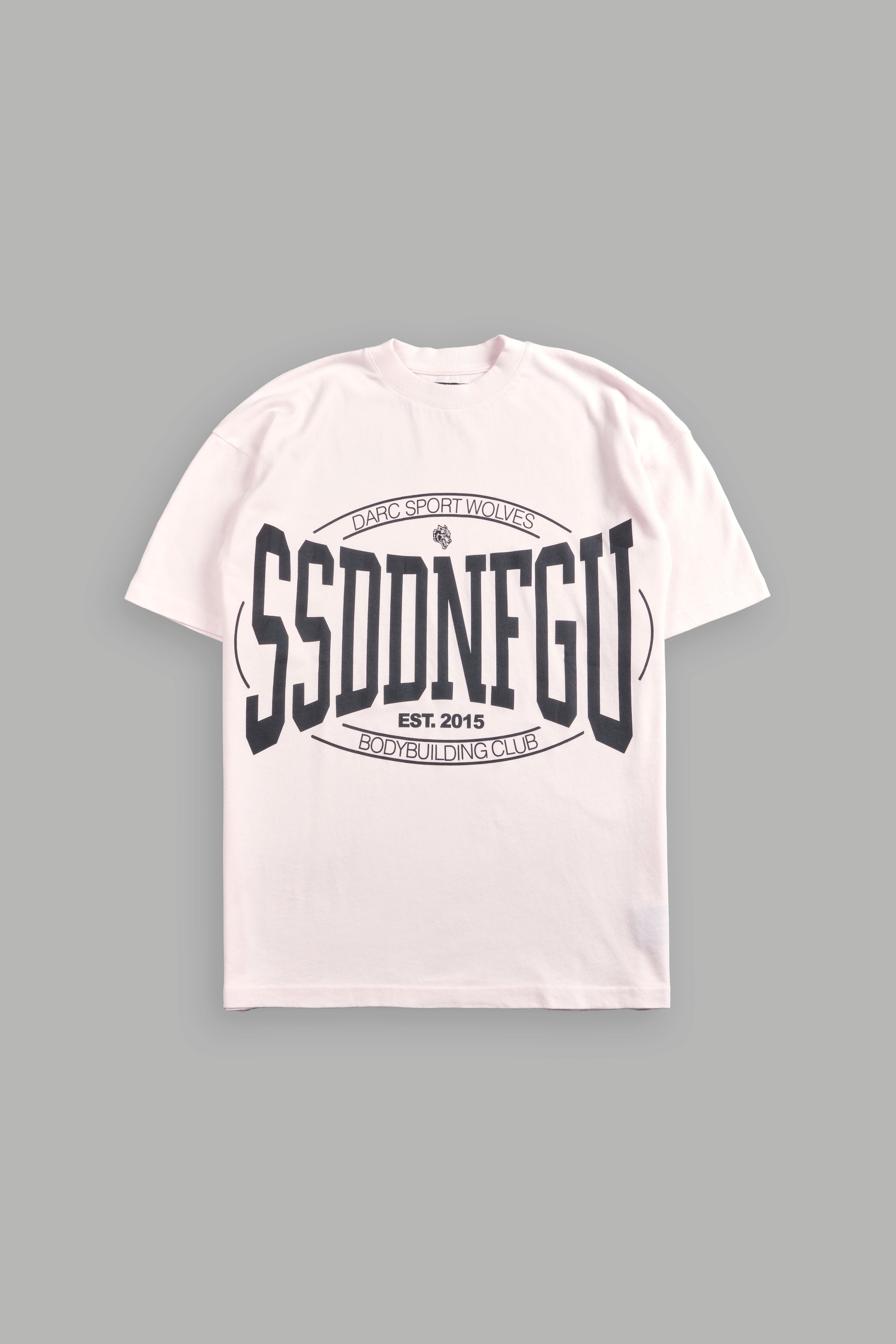 SSDDNFGU FRVR "Pump Cover" Tee in Blush Pink