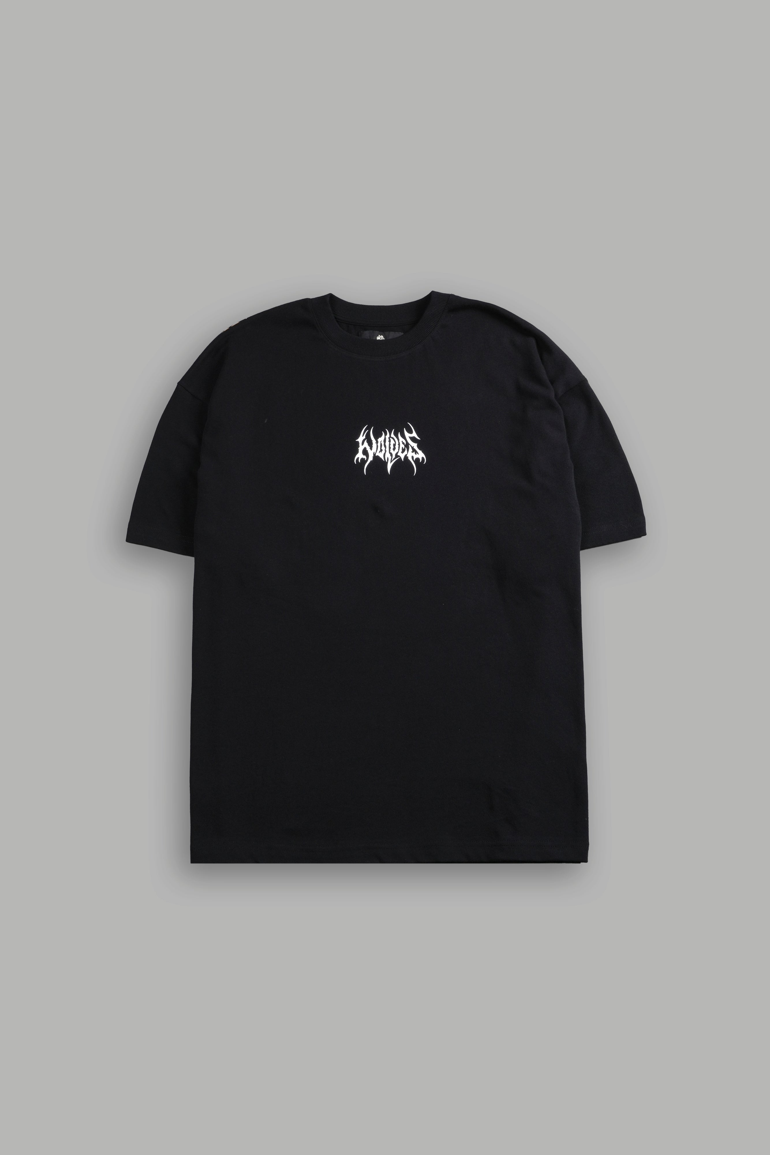 Hesh Core "Premium" Oversized Tee in Black