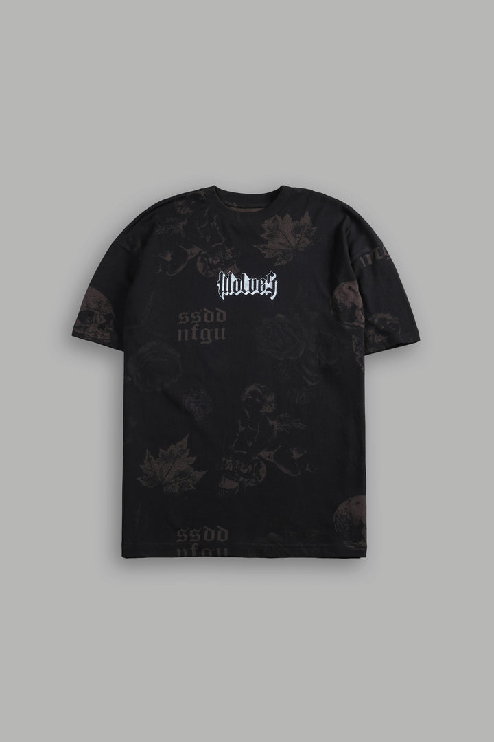 DarcLetter "Pump Cover" Tee in Memento Noctis