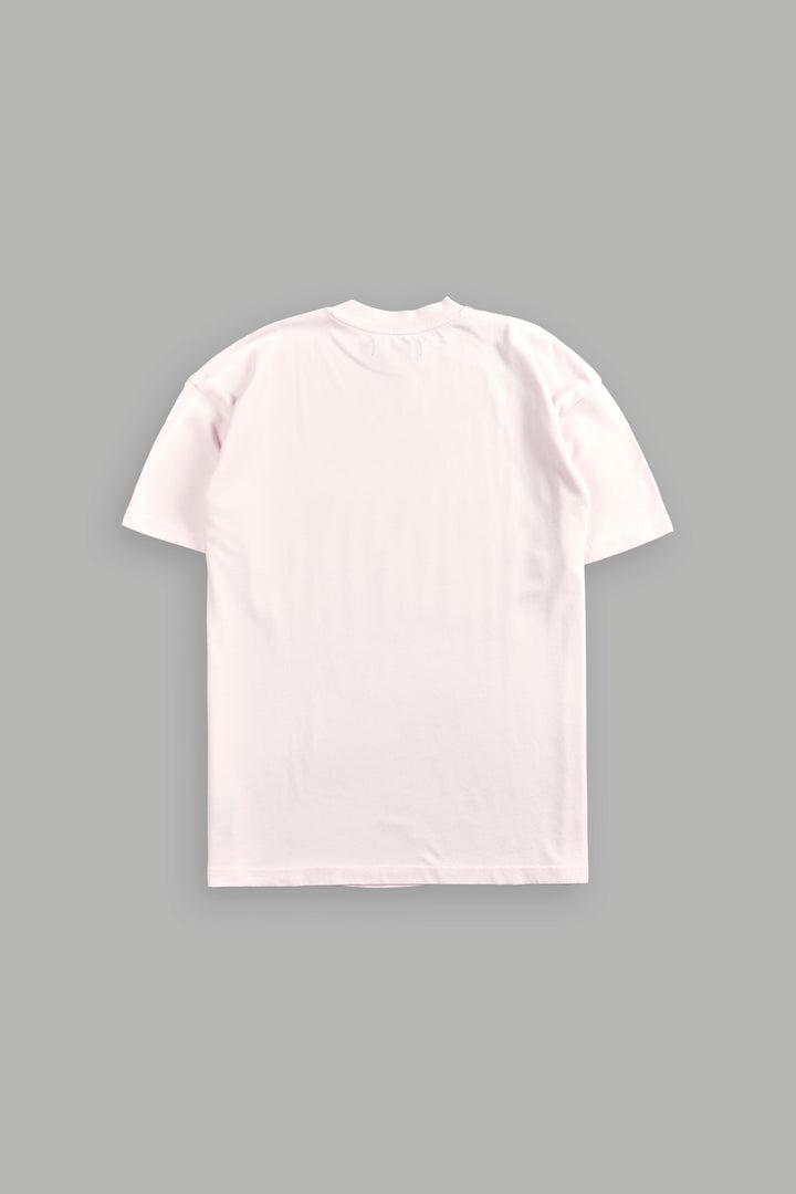 SSDDNFGU FRVR "Pump Cover" Tee in Blush Pink