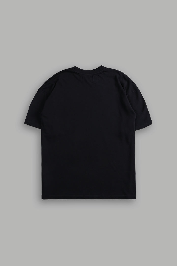 Loyalty "Premium" Oversized Unisex Tee in Black