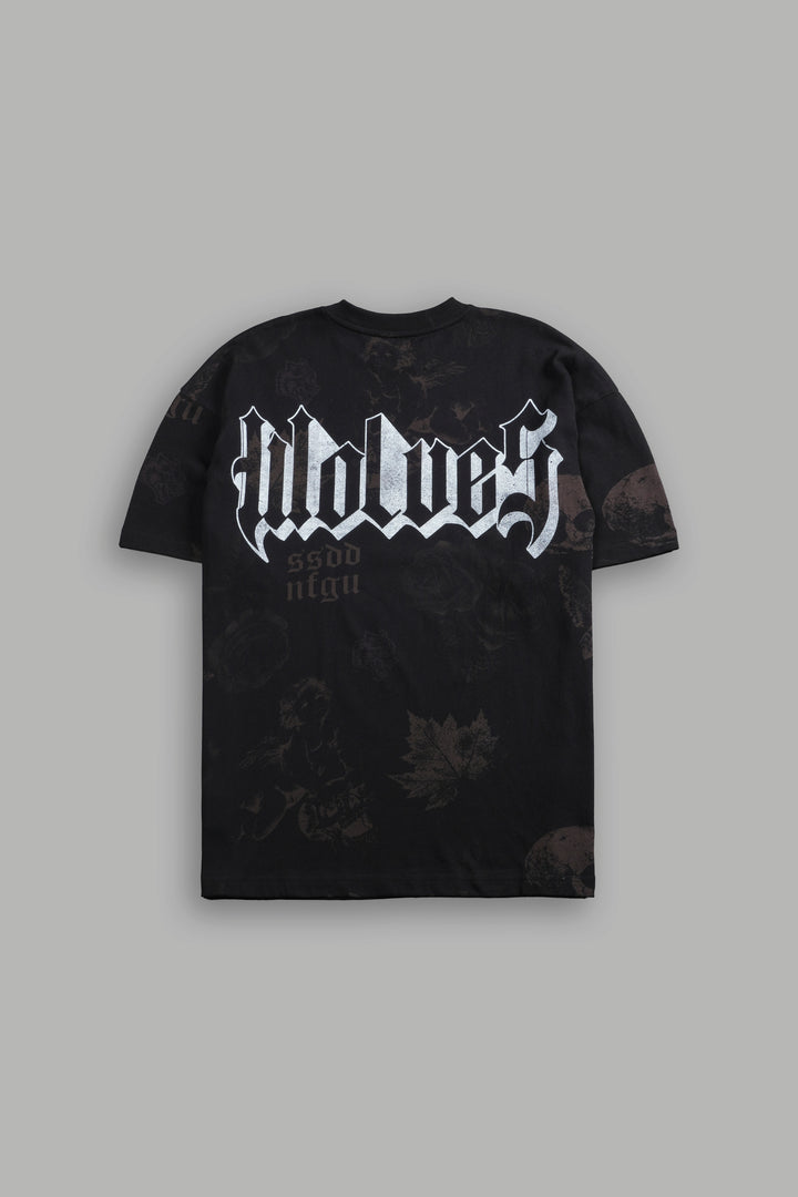 DarcLetter "Pump Cover" Tee in Memento Noctis