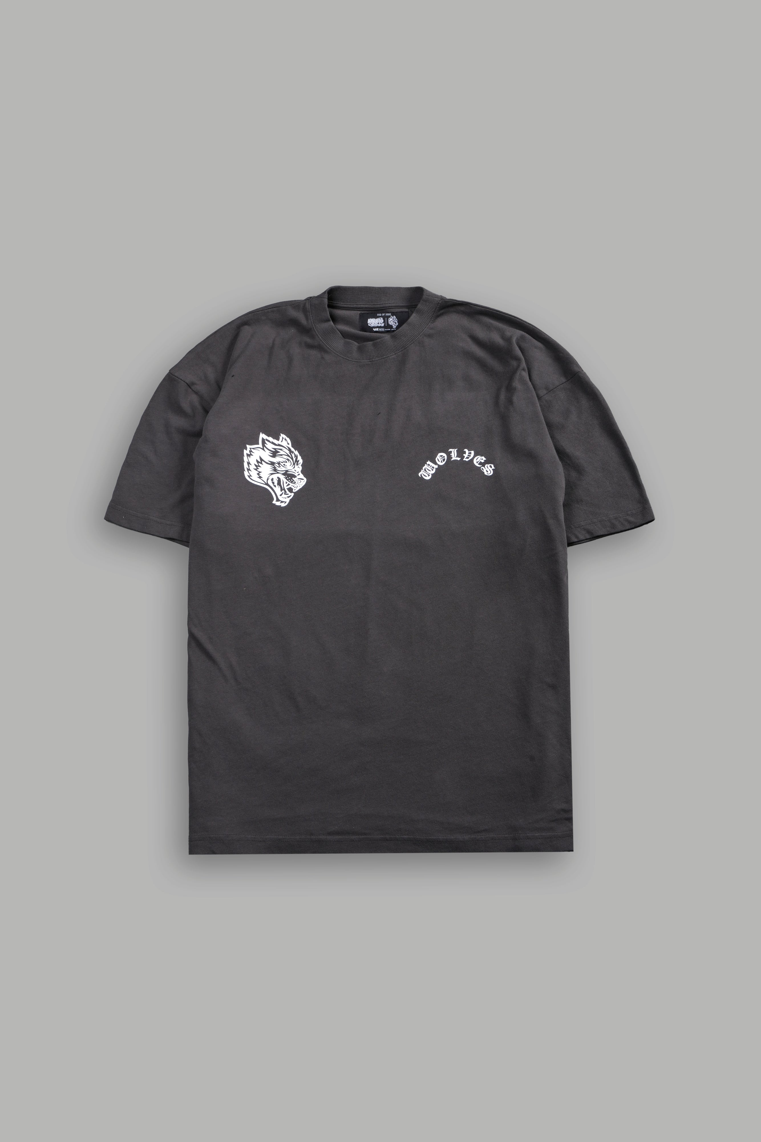 Orochimaru Premium Oversized Tee in Wolf Gray