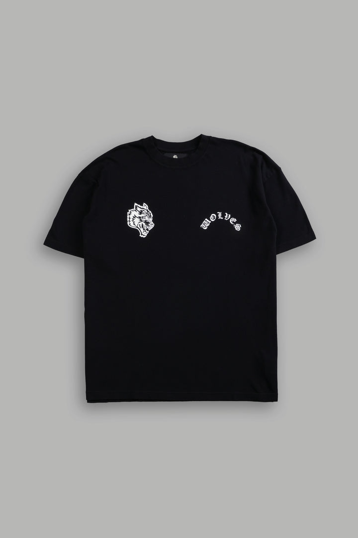 With Credence V3 "Premium" Oversized Tee in Black