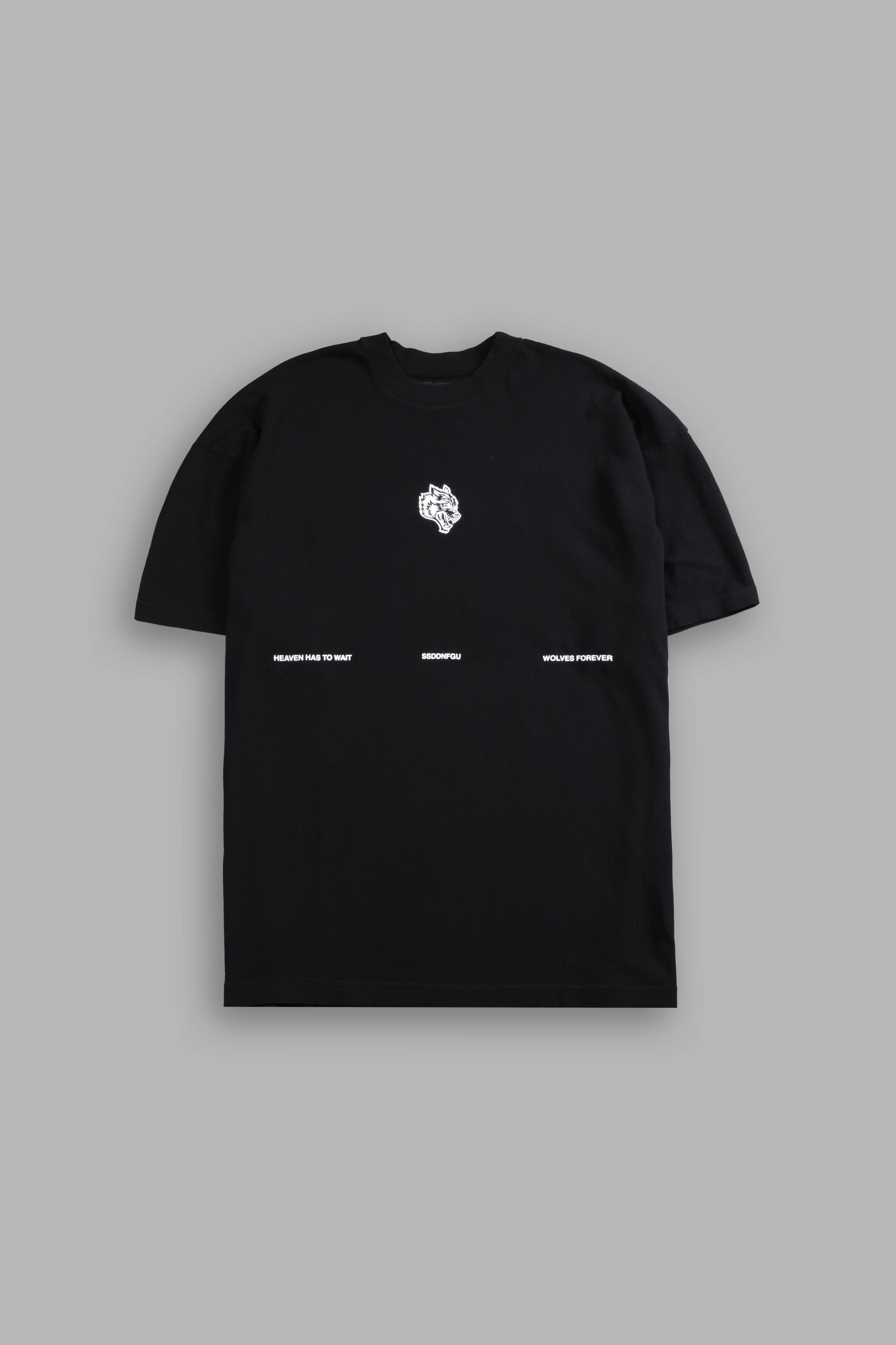 Death Moth Forever "Premium" Oversized Tee in Black