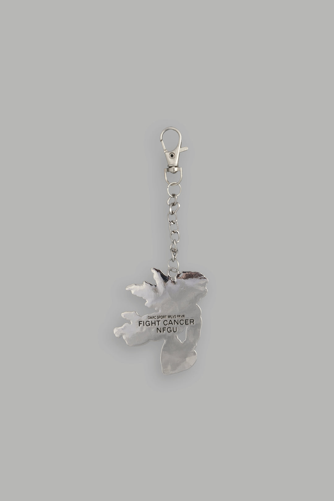 NFGU cherub Keychain in Silver/Black