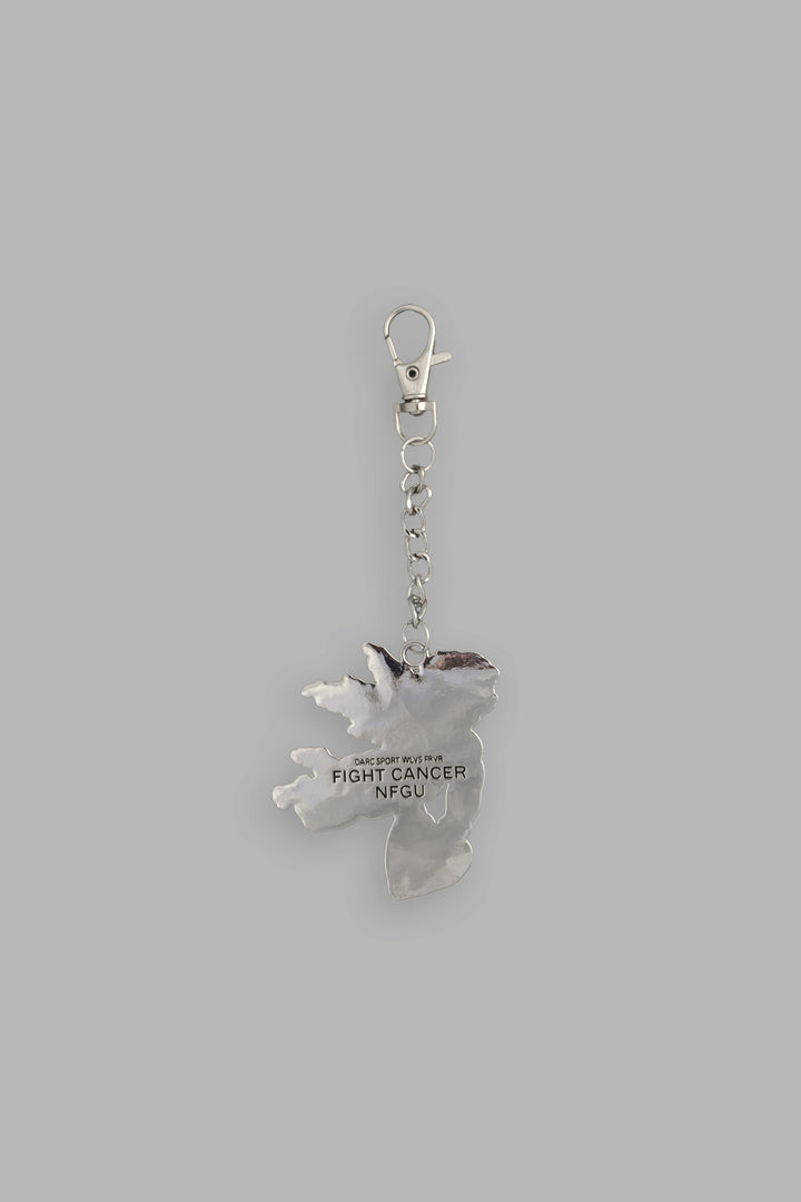 NFGU cherub Keychain in Silver/Black