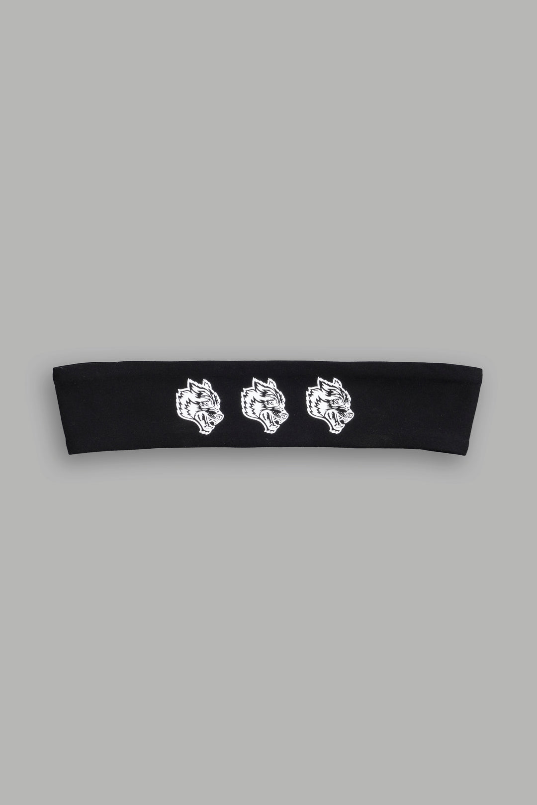 Triple Wolf Energy Headband in Black