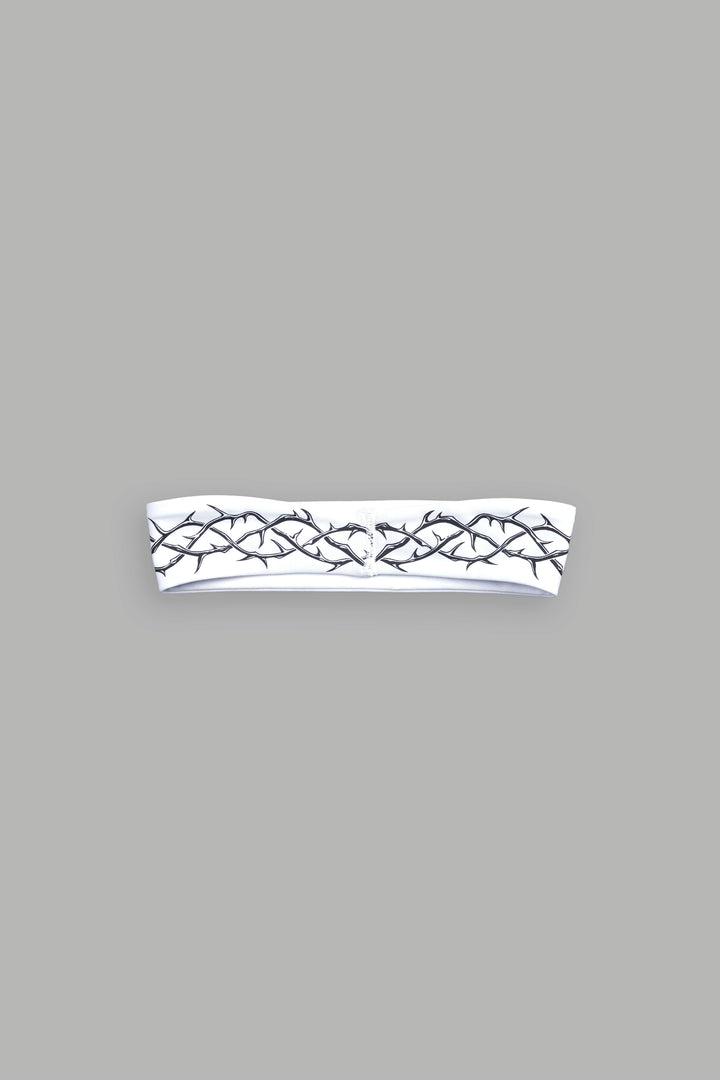 Overcome Mortality Energy Headband in White