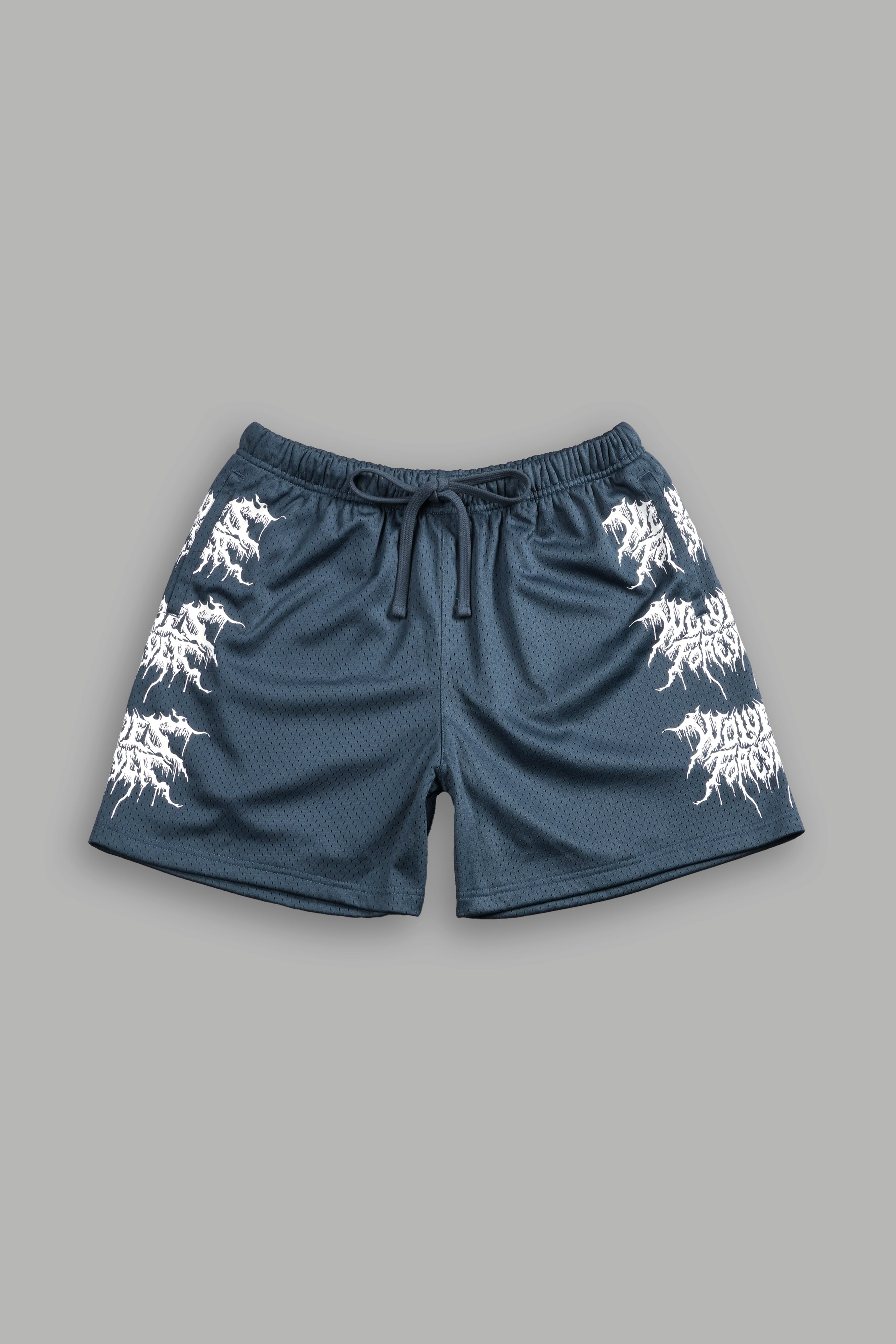Shadow Mesh Shorts in Darc Blue