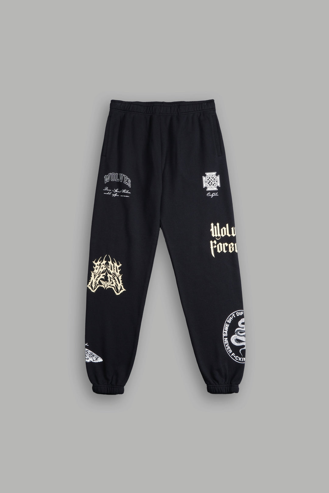 Wolves Club Forever Post Lounge Sweats in Black