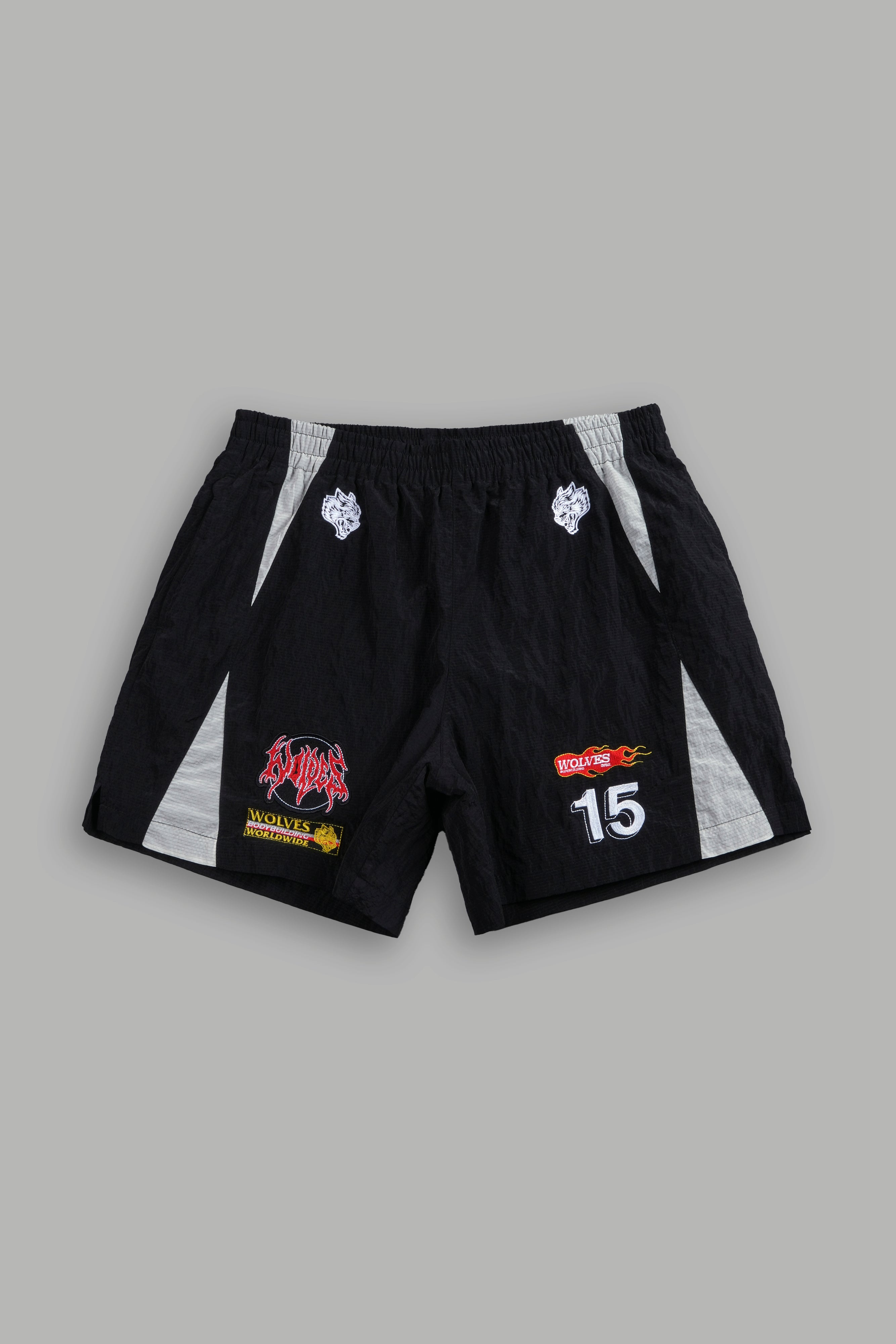 You Underestimate My Power Zdan Shorts in Black