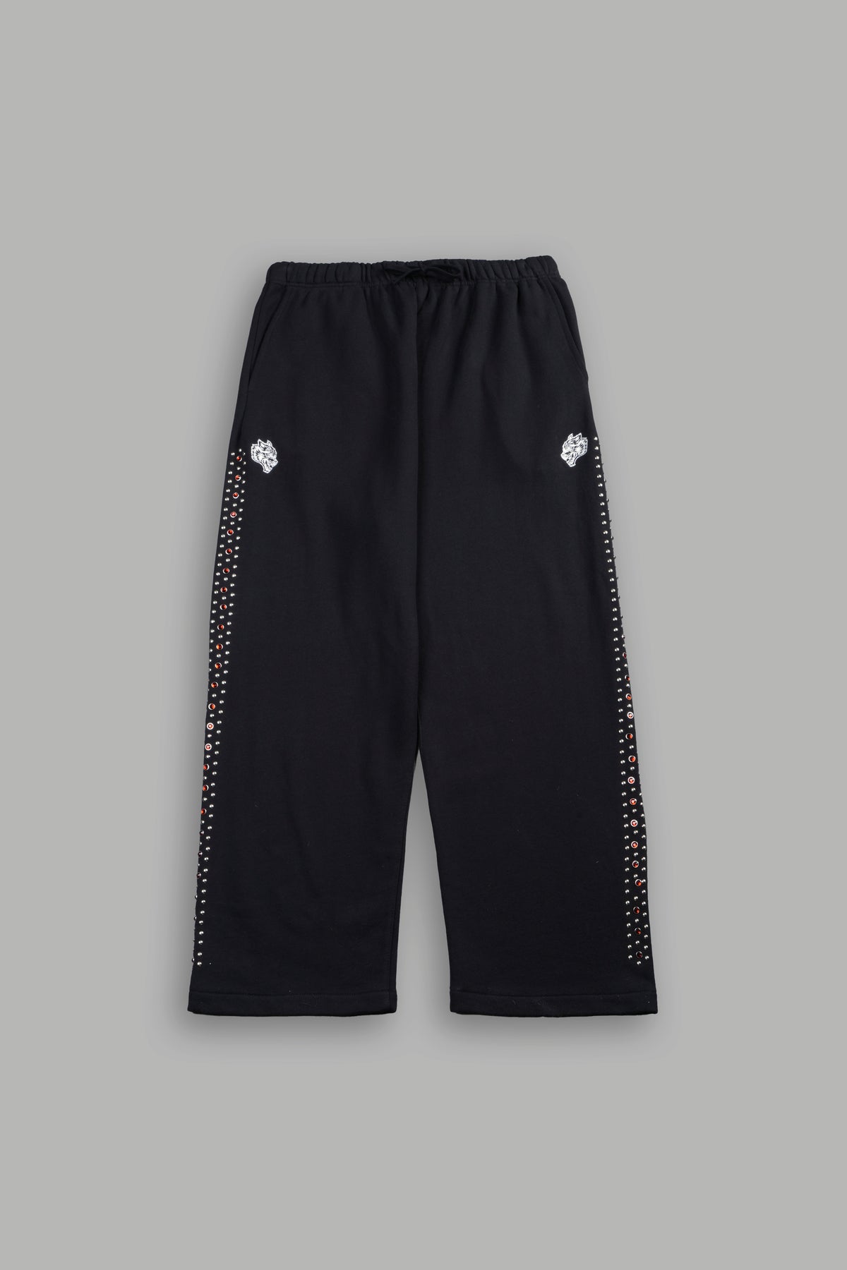 Stud Muerto Baggier Bigelow Sweat Pants In Black