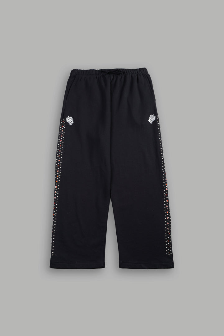Stud Muerto Baggier Bigelow Sweat Pants In Black