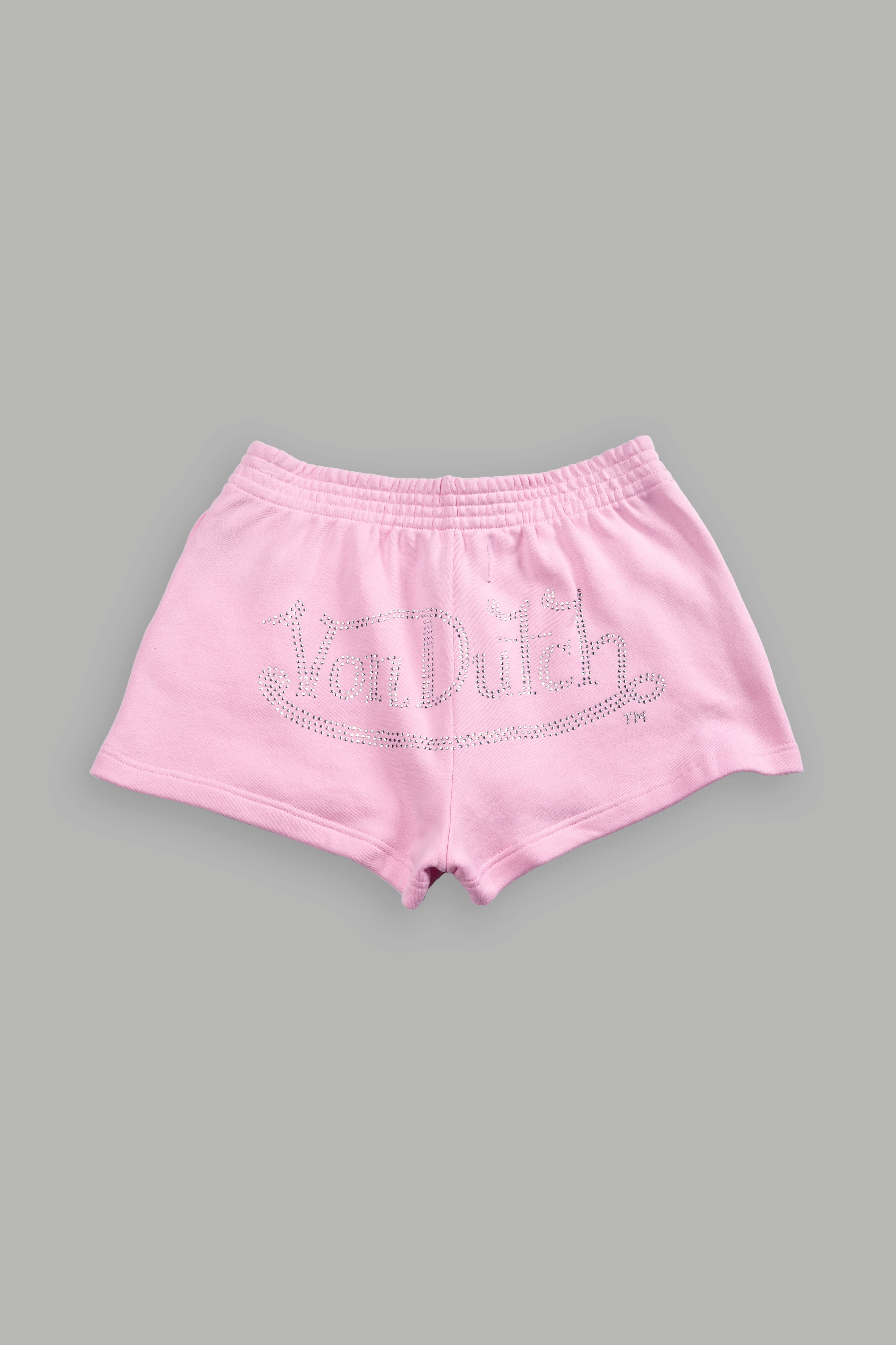 Y2Kulture Ellie Sweat Shorts in Bubblegum