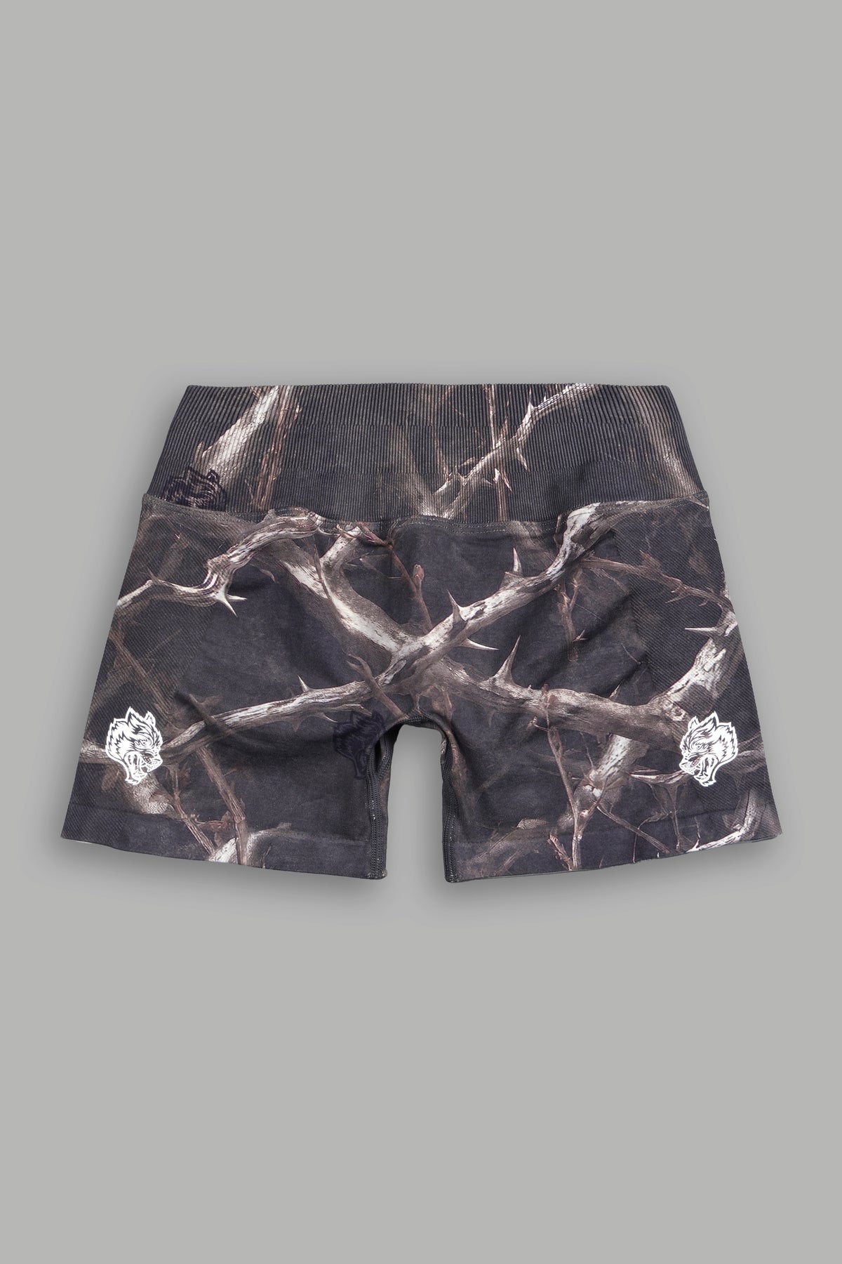 Dual Wolf Evey Seamless Shorts In Darc Thorns