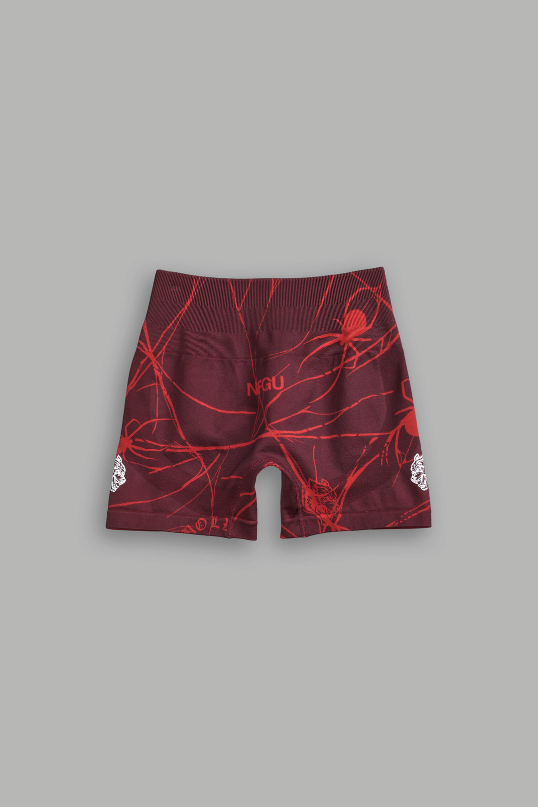 Dual Wolf Everson Seamless "Sierra" Shorts in Roman Spider Web