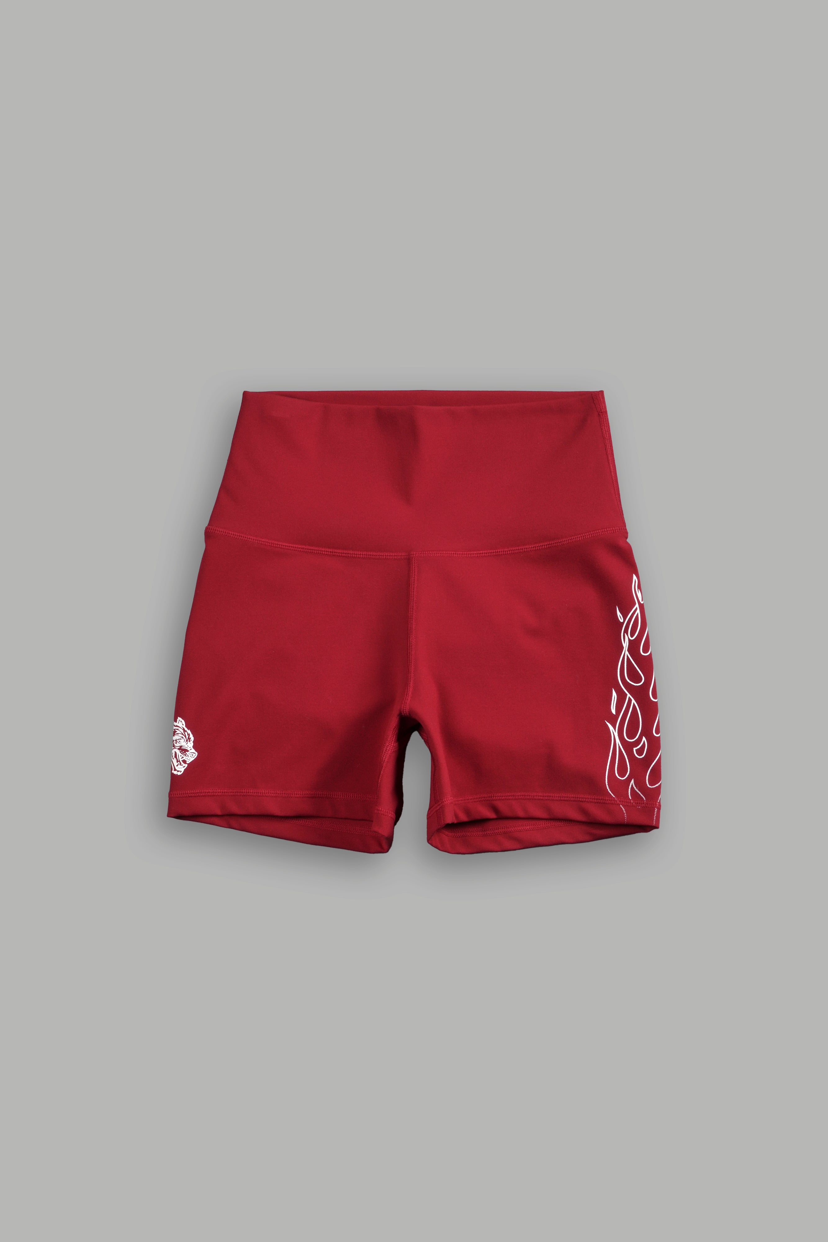 Burn V2 "Energy" Pump Shorts in Red