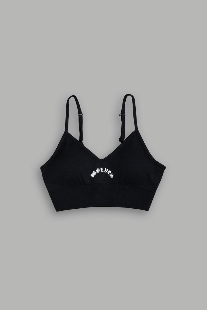 Chopper "Everson Seamless" Sports Bra in Black