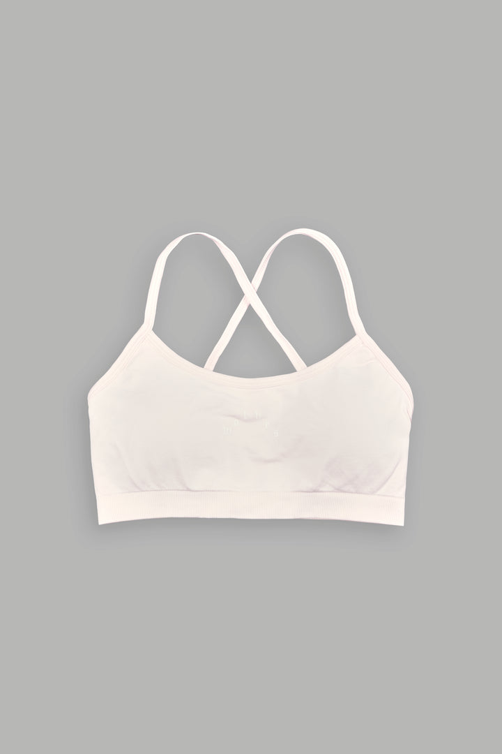 She Pyramid Layla Soft Seamless Bra In Blush Pink