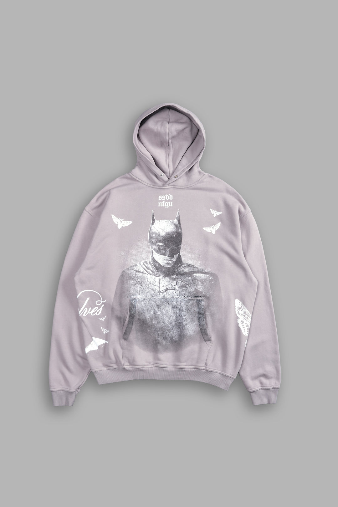 (1 Of 500) The Batman "Pierce" Hoodie in Quartz