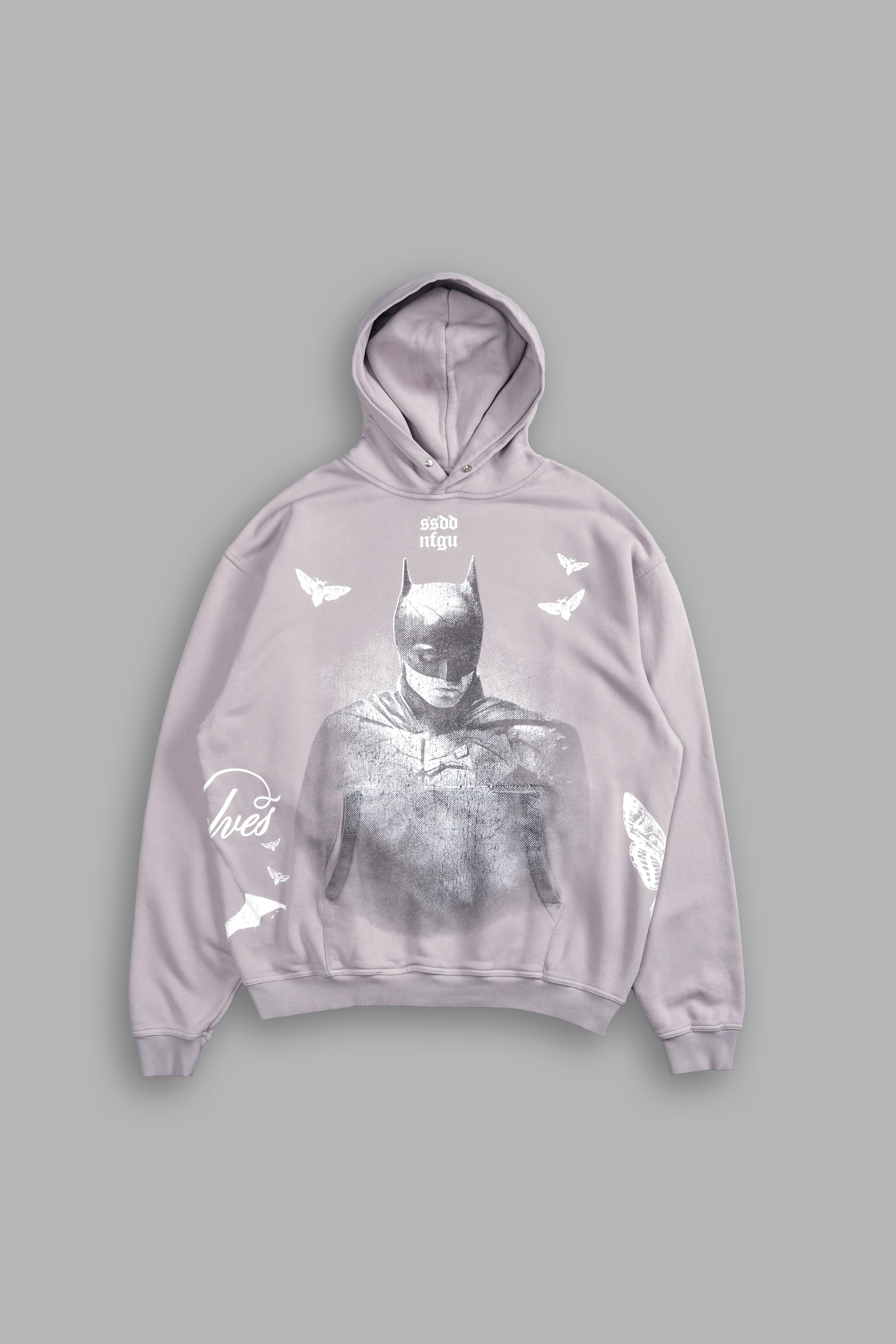 (1 Of 500) The Batman "Pierce" Hoodie in Quartz