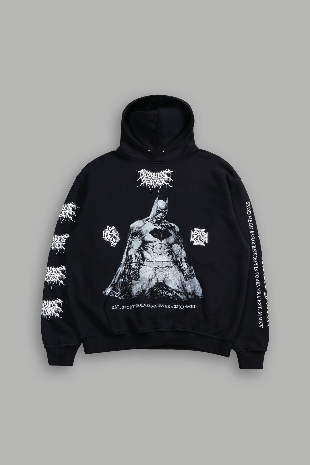 Where Shadows Begin "Pierce" Hoodie in Black