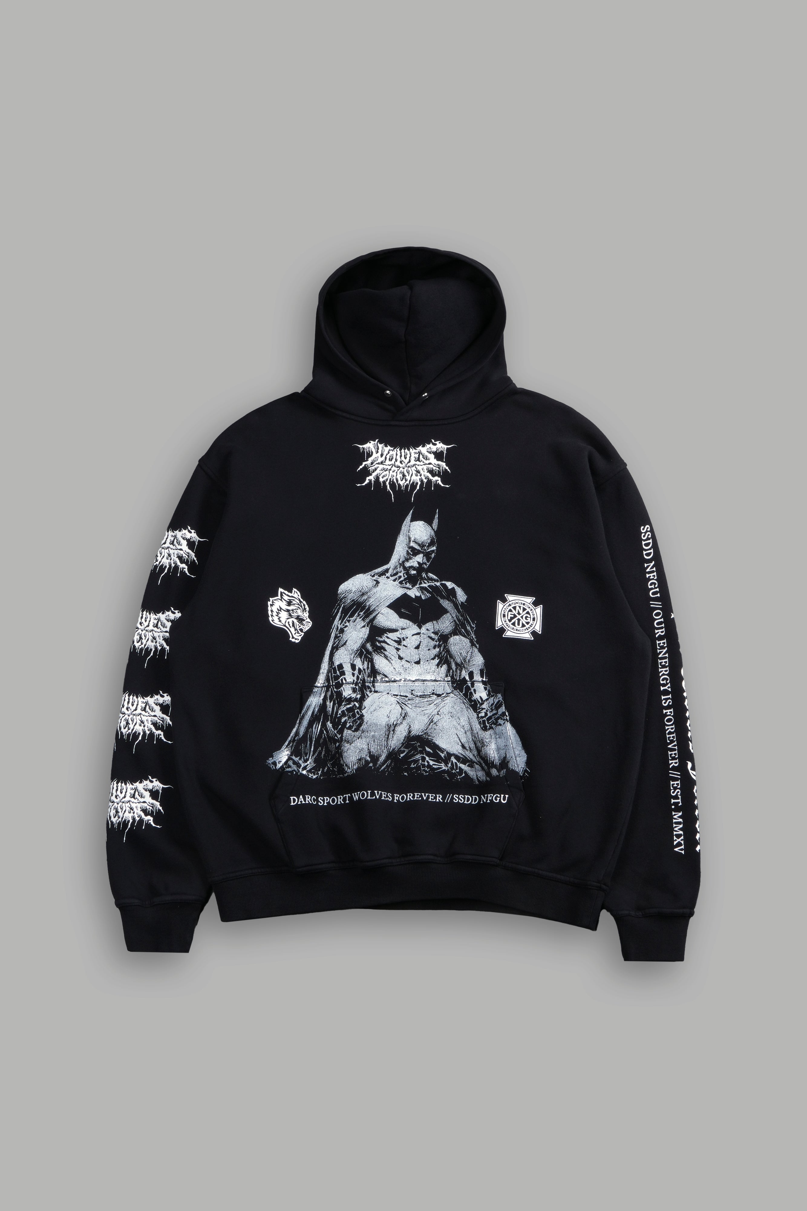 Where Shadows Begin "Pierce" Hoodie in Black