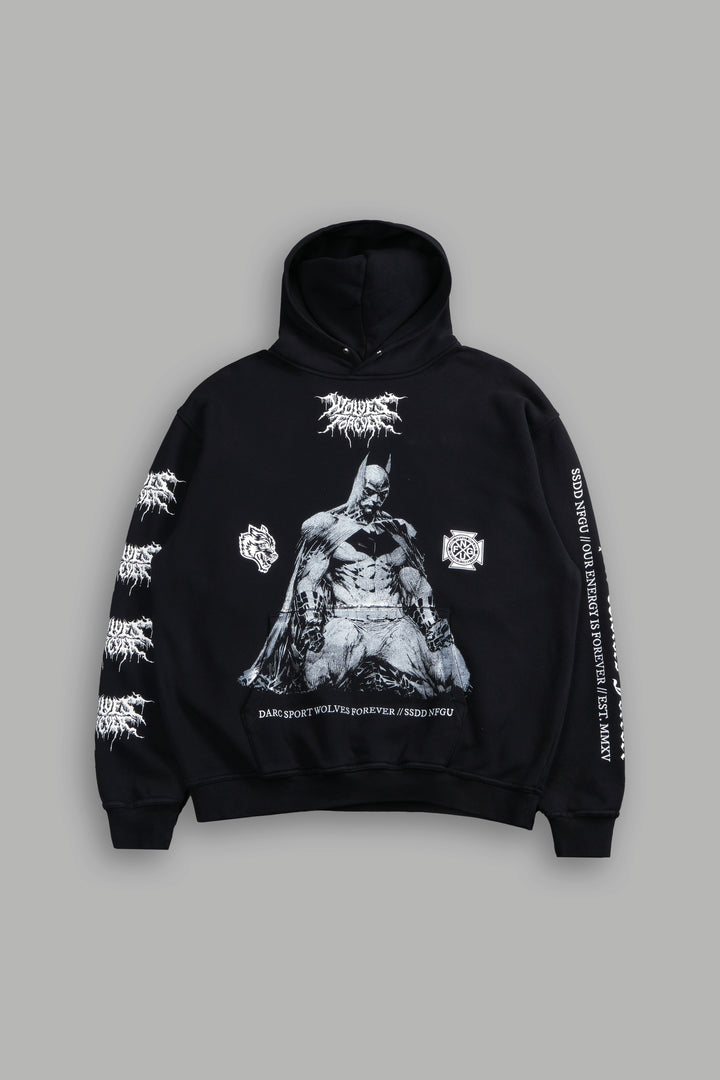 Where Shadows Begin "Pierce" Hoodie in Black