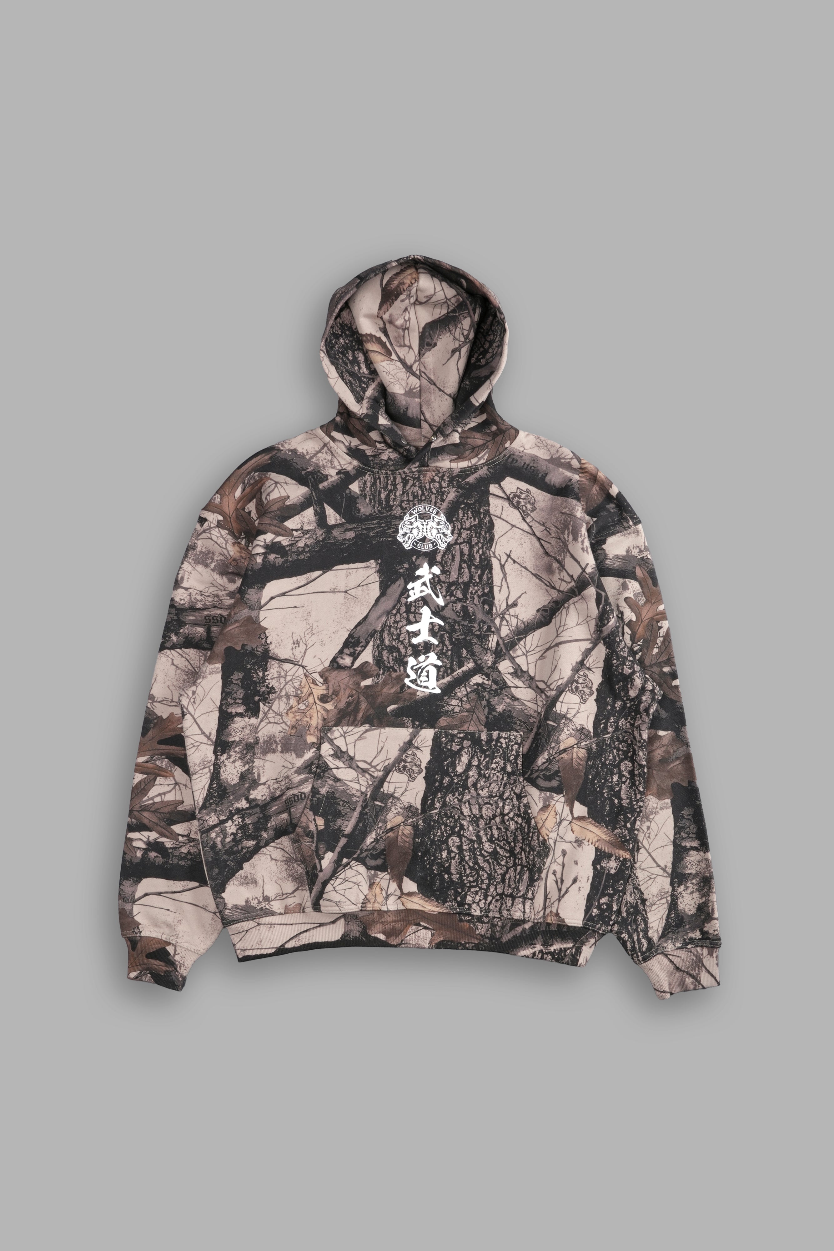 Inferno "Pierce" Unisex Hoodie in Clay Woodland Camo