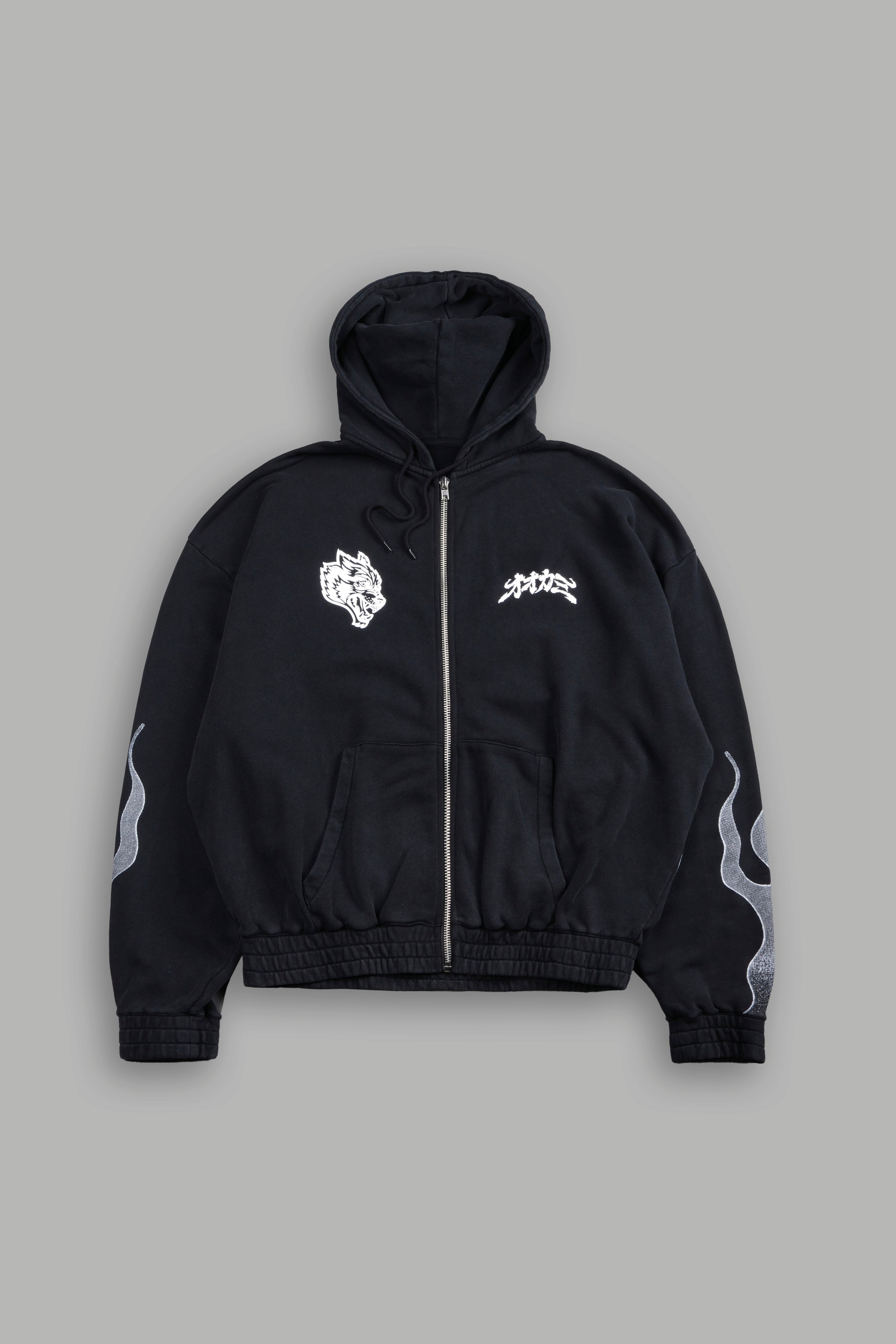 Our Code Chambers Zip Hoodie in Black