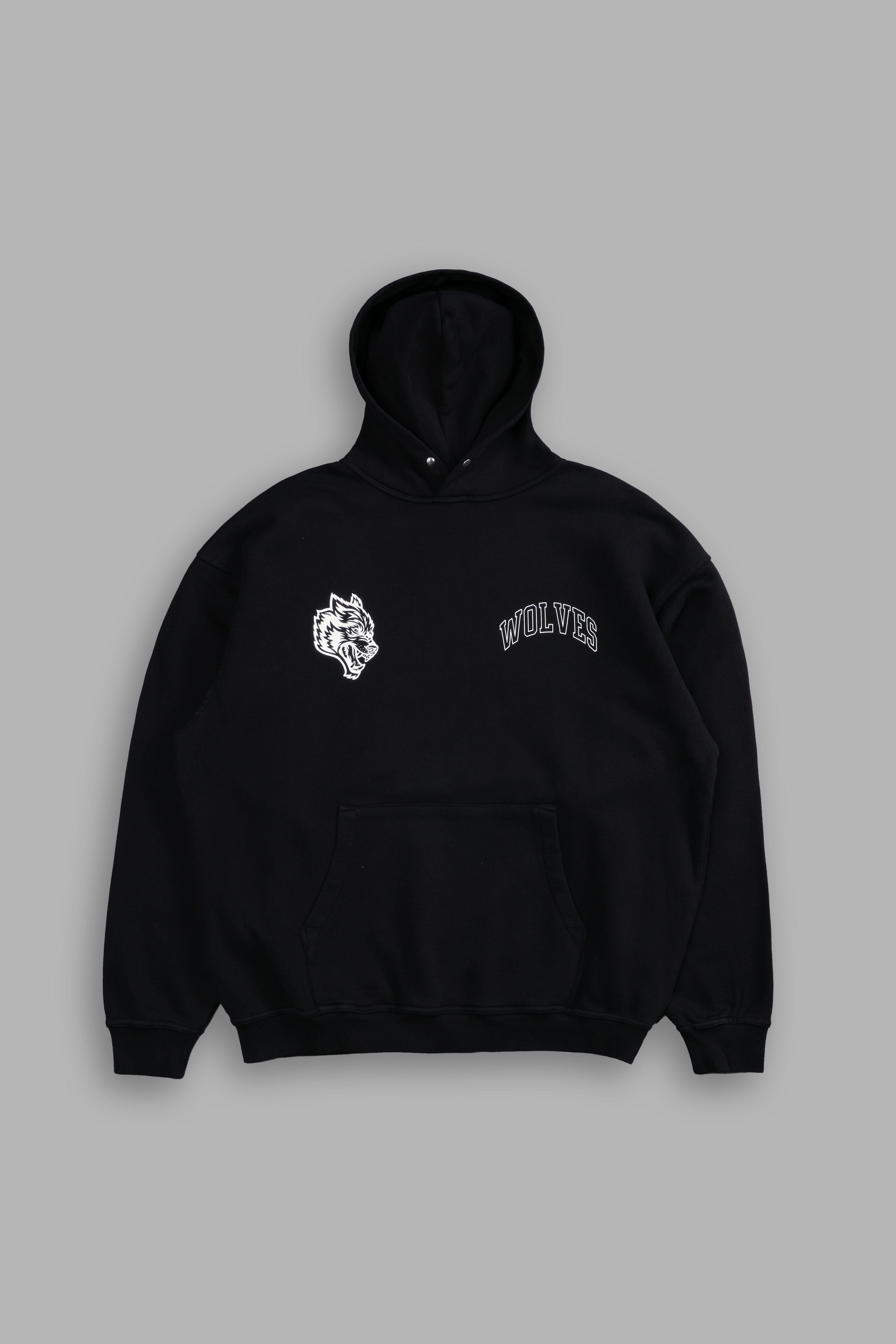 Wolf Loyalty "Pierce" Hoodie in Black