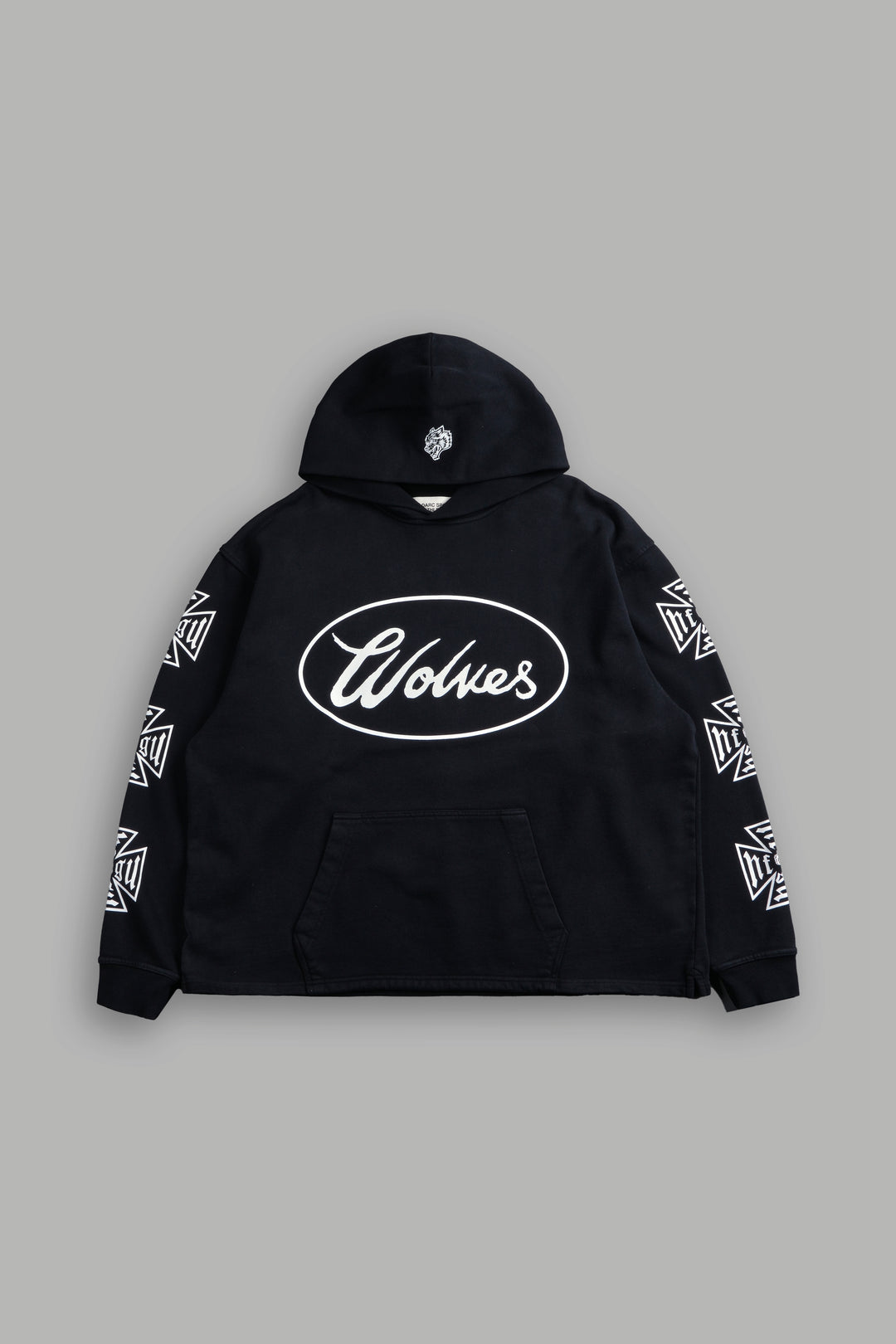 True to Our Core "Moaty" Hoodie in Black Drift Wash