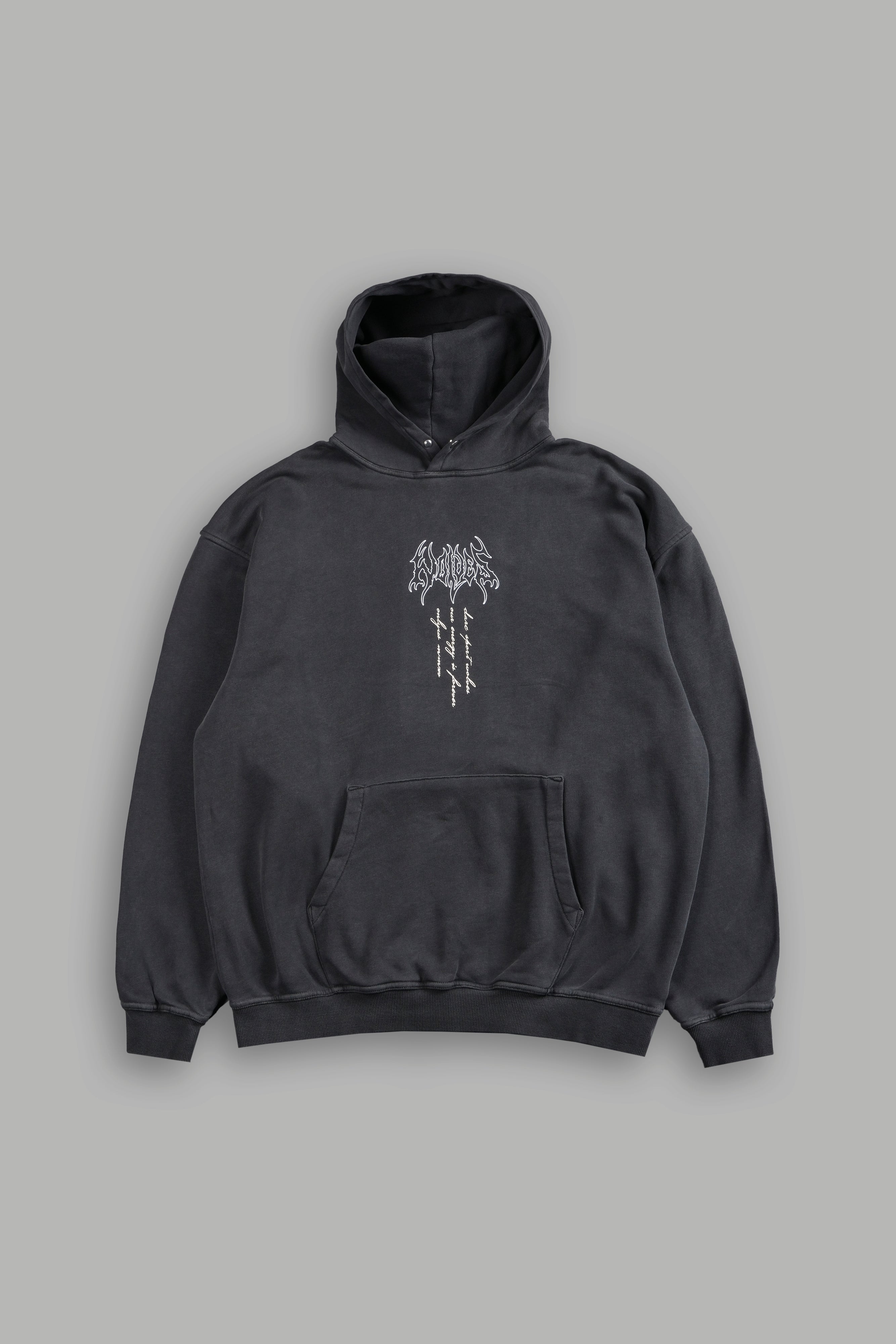 Behind the Mask "Pierce" Hoodie in Wolf Gray