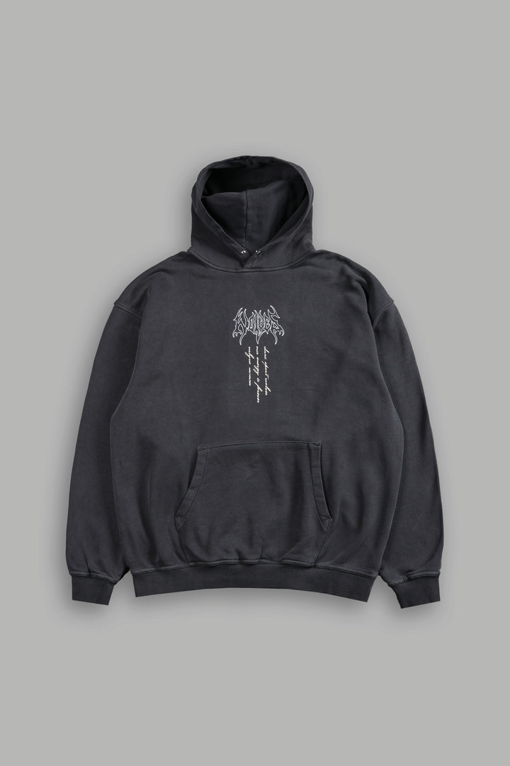Behind the Mask "Pierce" Hoodie in Wolf Gray