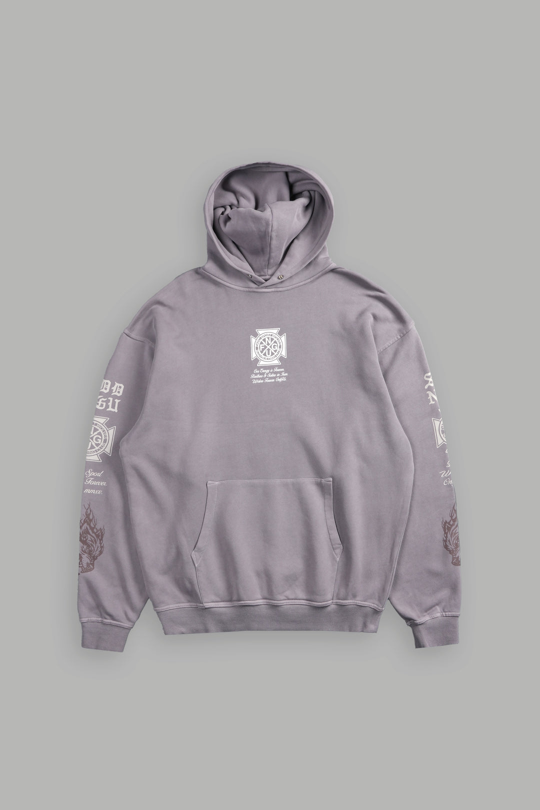 Our Lineage "Pierce" Hoodie in Pale Gray